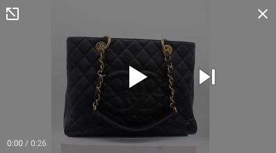 Chanel Caviar Grand Shopping Tote GST Black – STYLISHTOP