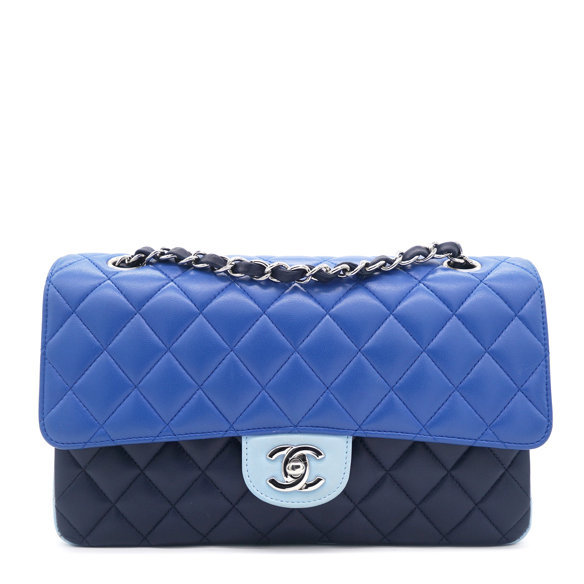 CHANEL Classic Flap Blue Bags  Handbags for Women for sale  eBay