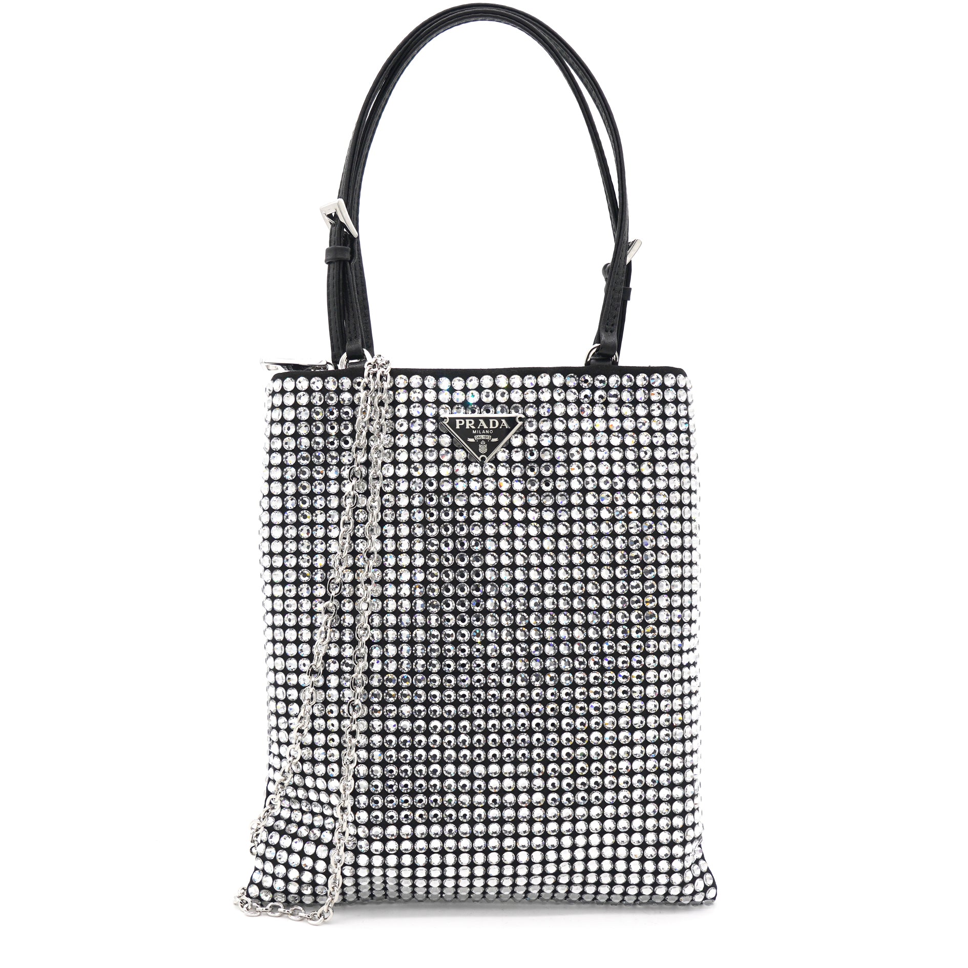 Prada Satin with Crystals Handbag – STYLISHTOP