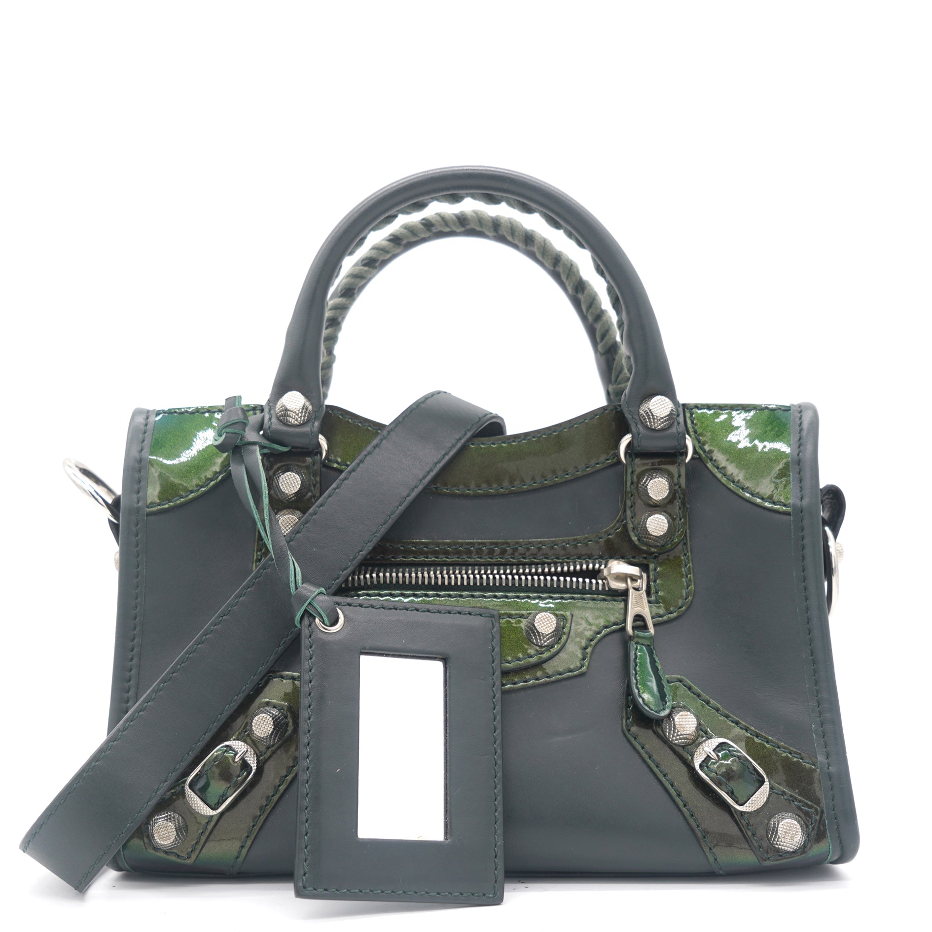 image of Classic Mini City Bag Dark Green