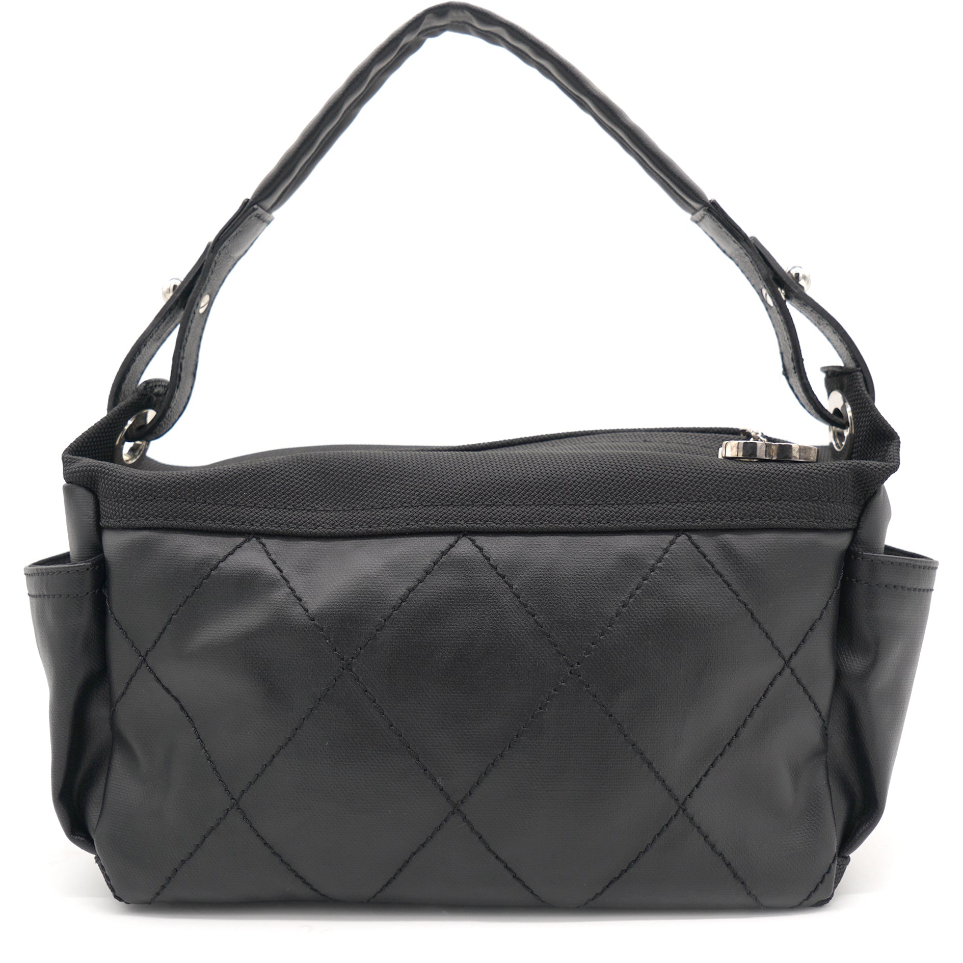 Chanel Black Canvas Paris-Biarritz Shoulder Bag – STYLISHTOP