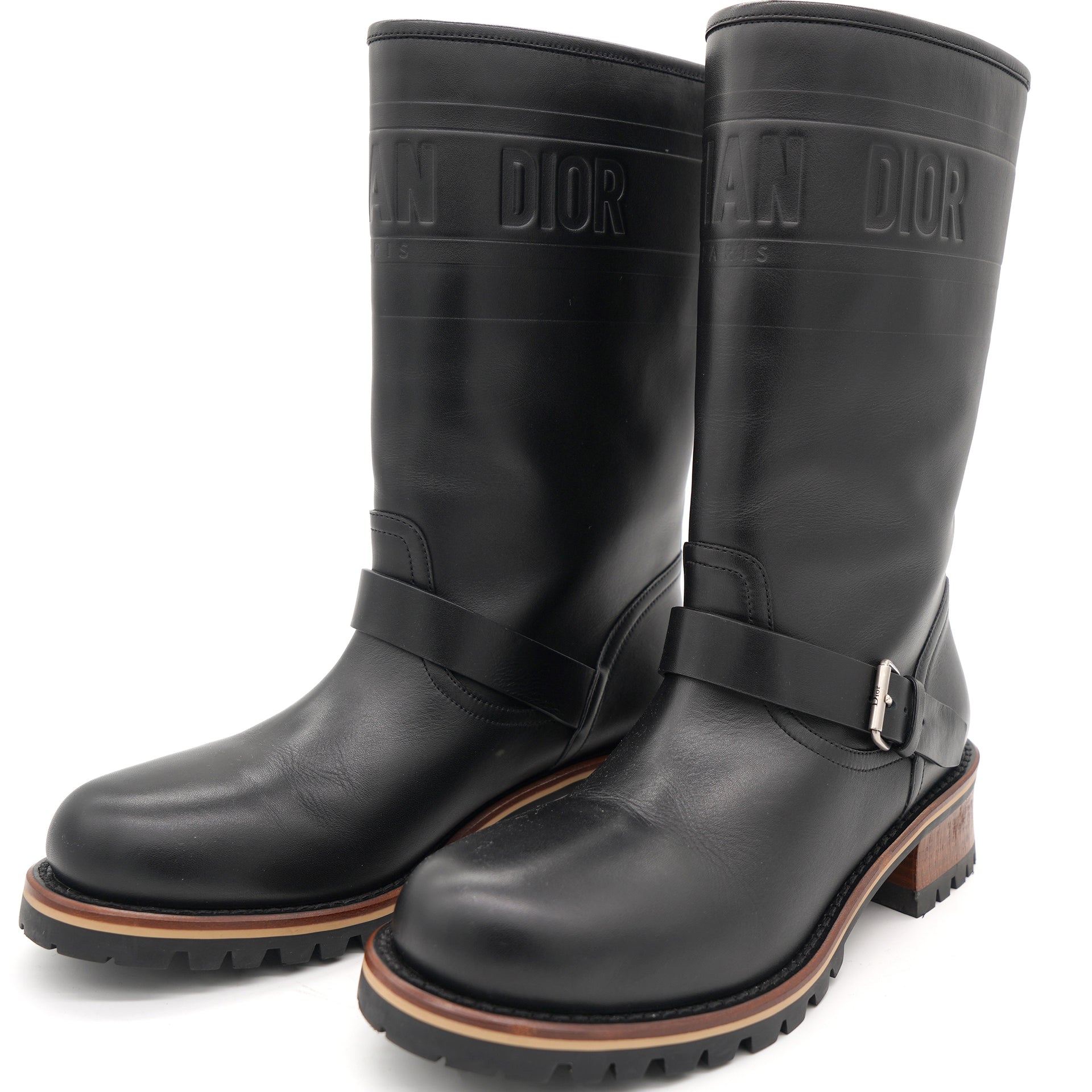 Christian Dior 2cm Leather Ankle Boots  UFO No More