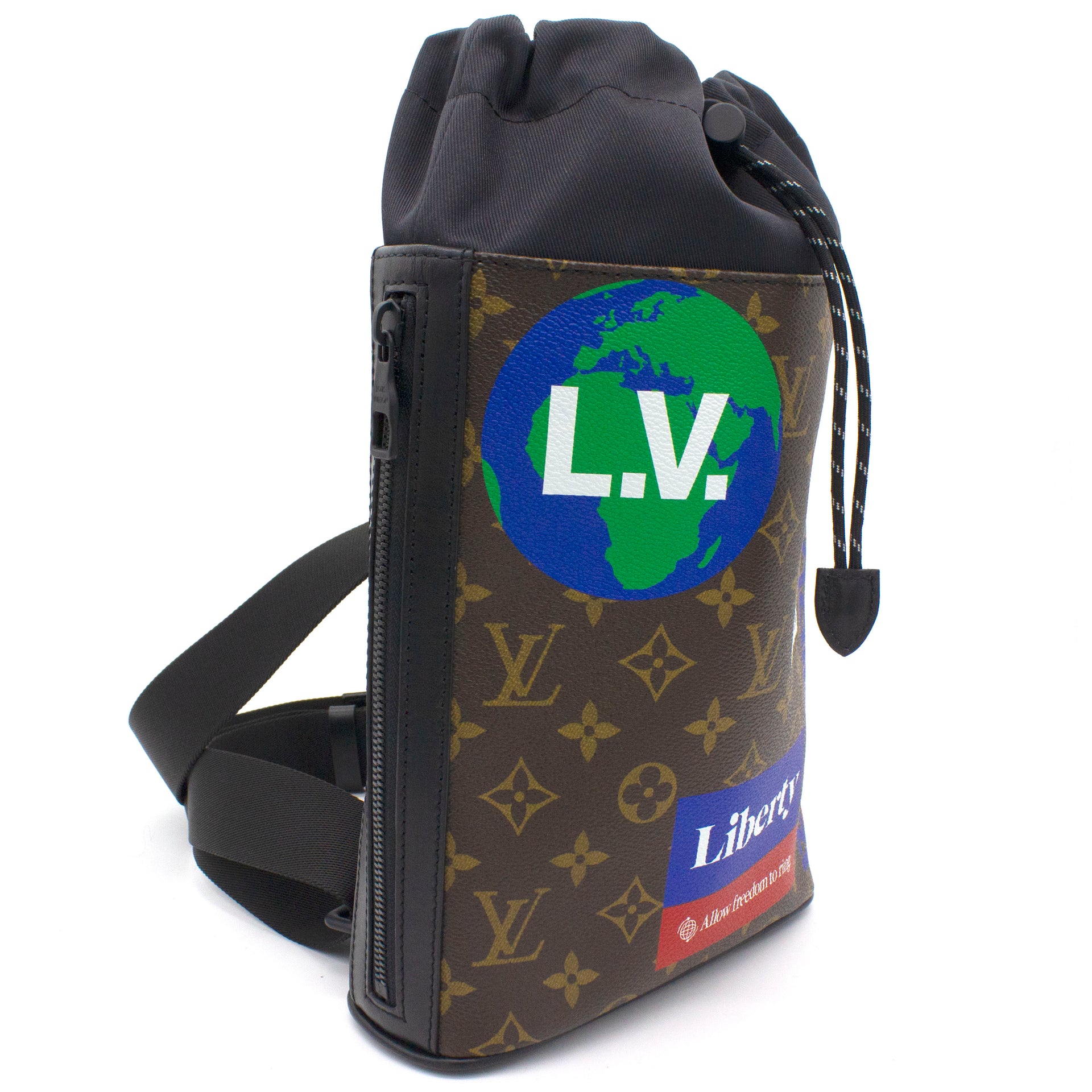 Theshopbox - LOUIS VUITTON Chalk sling bag Monogram