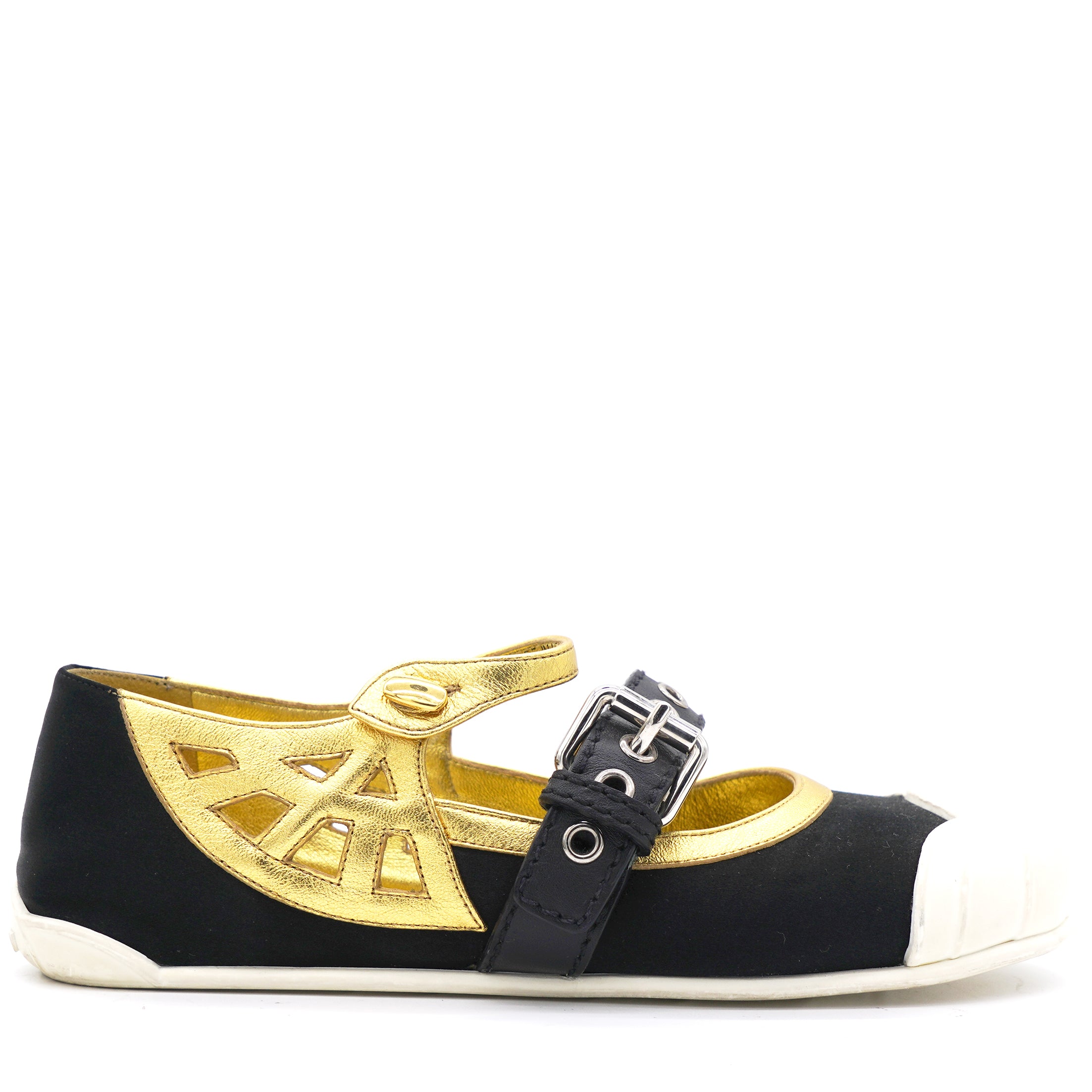 image of Ballet flats Black/Gold 35.5