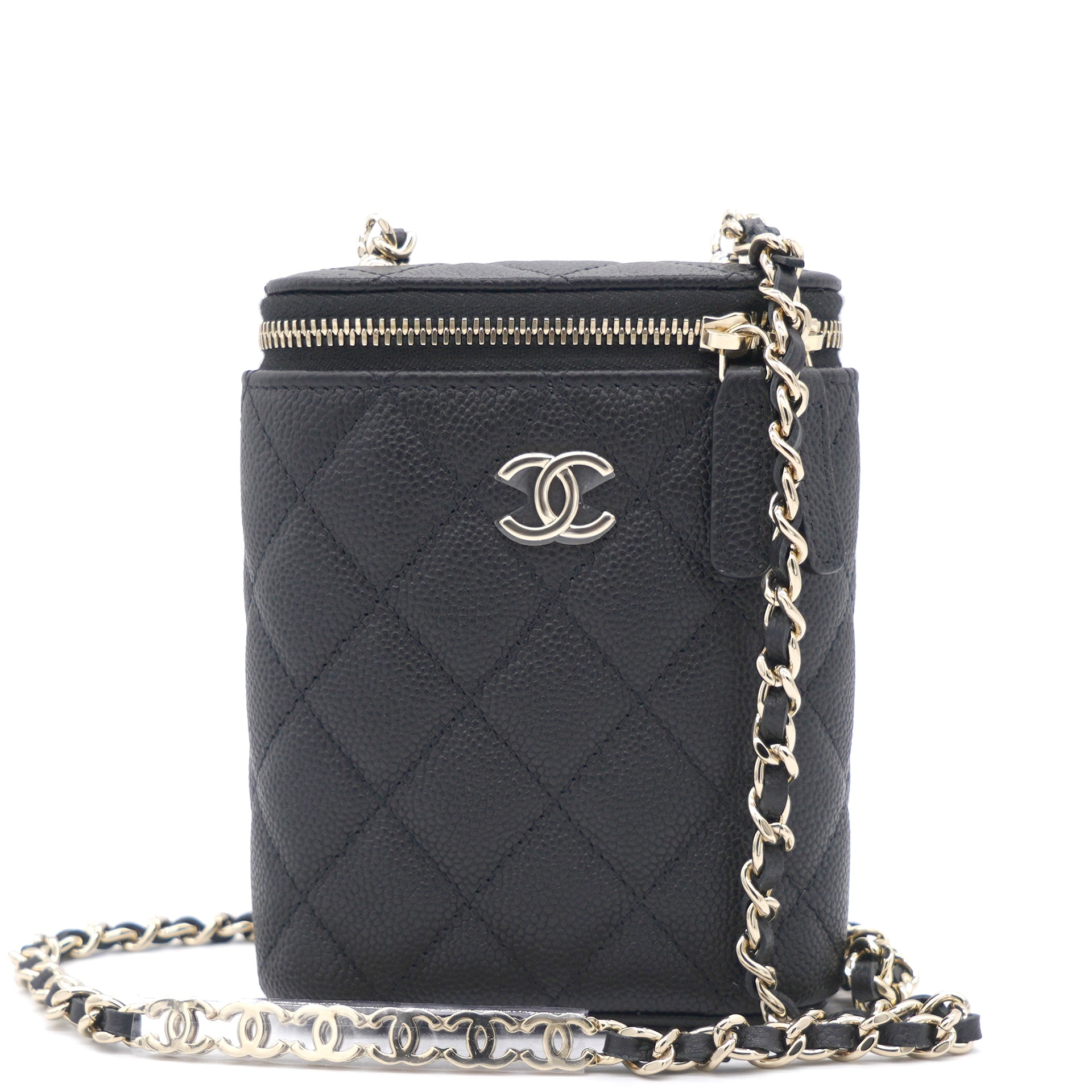RETAIL PRICE ALERT RARE AND OOS Chanel vanity case filigree beige black  in medium Brand New Luxury Bags  Wallets on Carousell