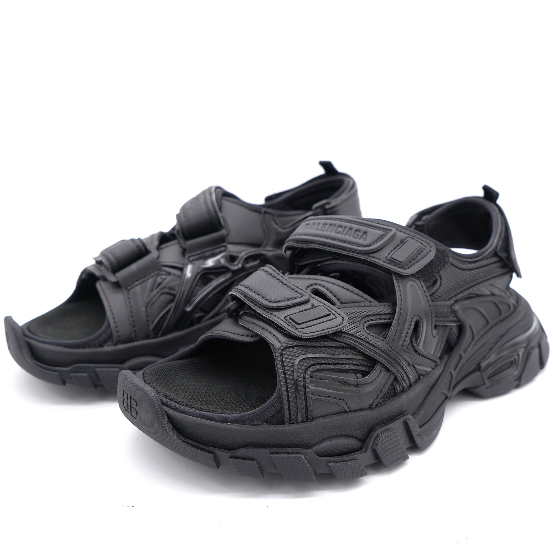Balenciaga track Sandals in Black for Men  Lyst