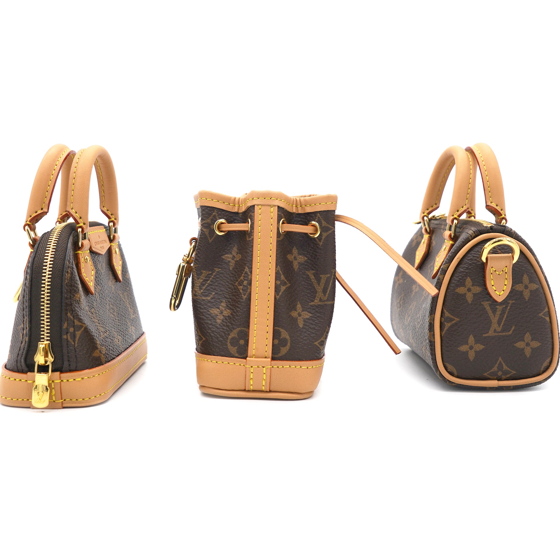 LOUIS VUITTON Monogram Trio Mini Icones 979739