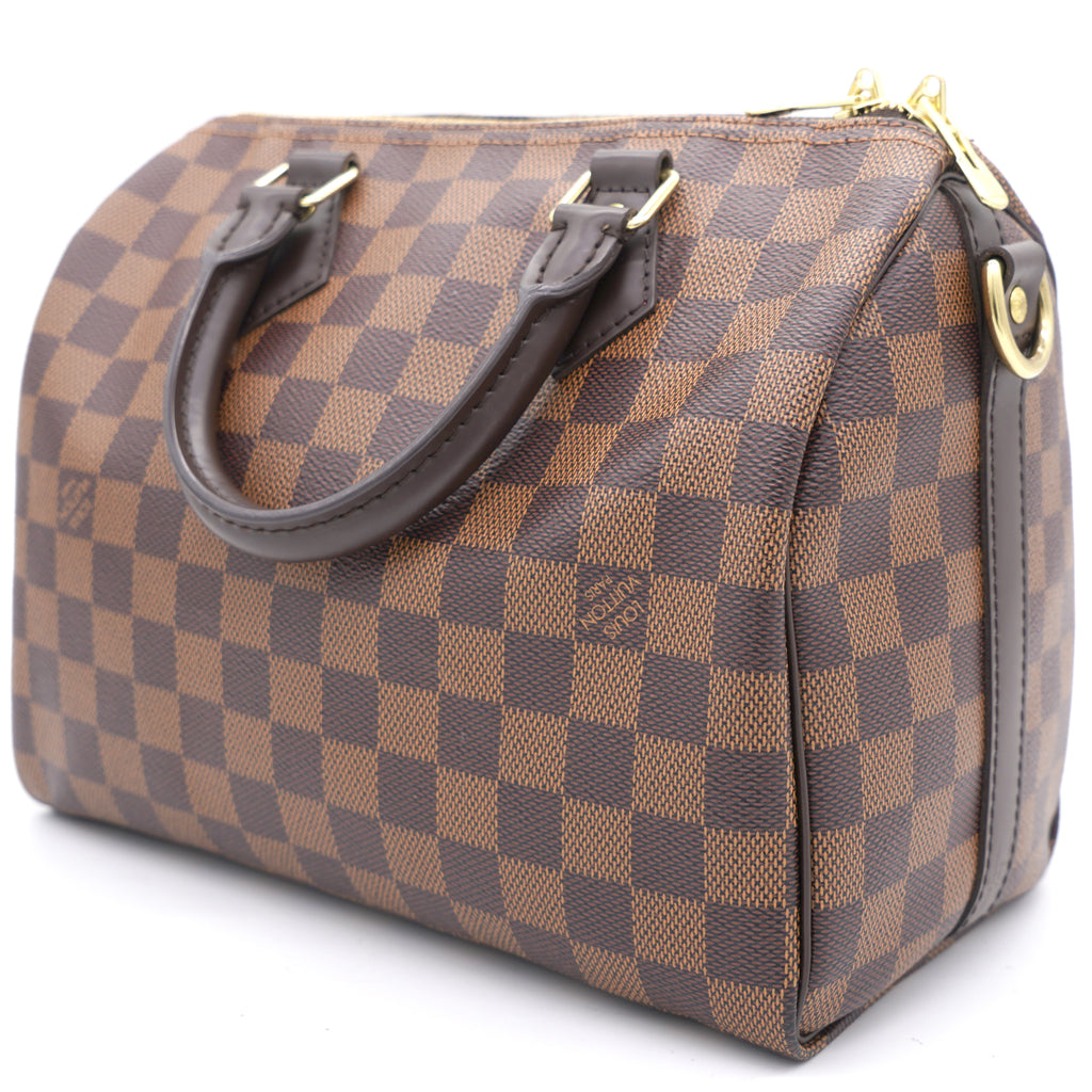 Authentic Louis Vuitton Damier Ebene Speedy 30 Bag