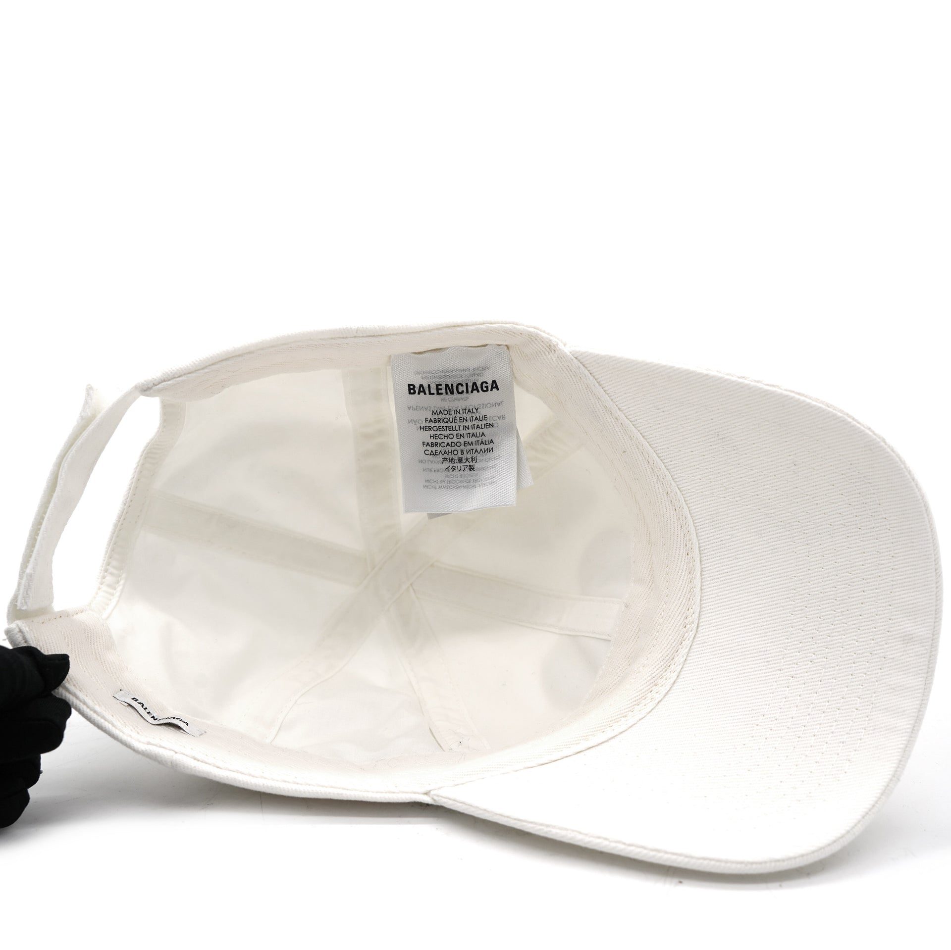 balenciaga bucket hat white