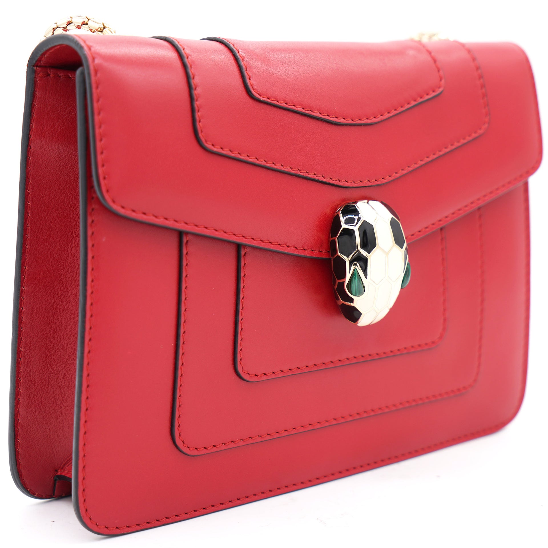 Bvlgari Serpenti Forever Crossbody Bag Red – STYLISHTOP