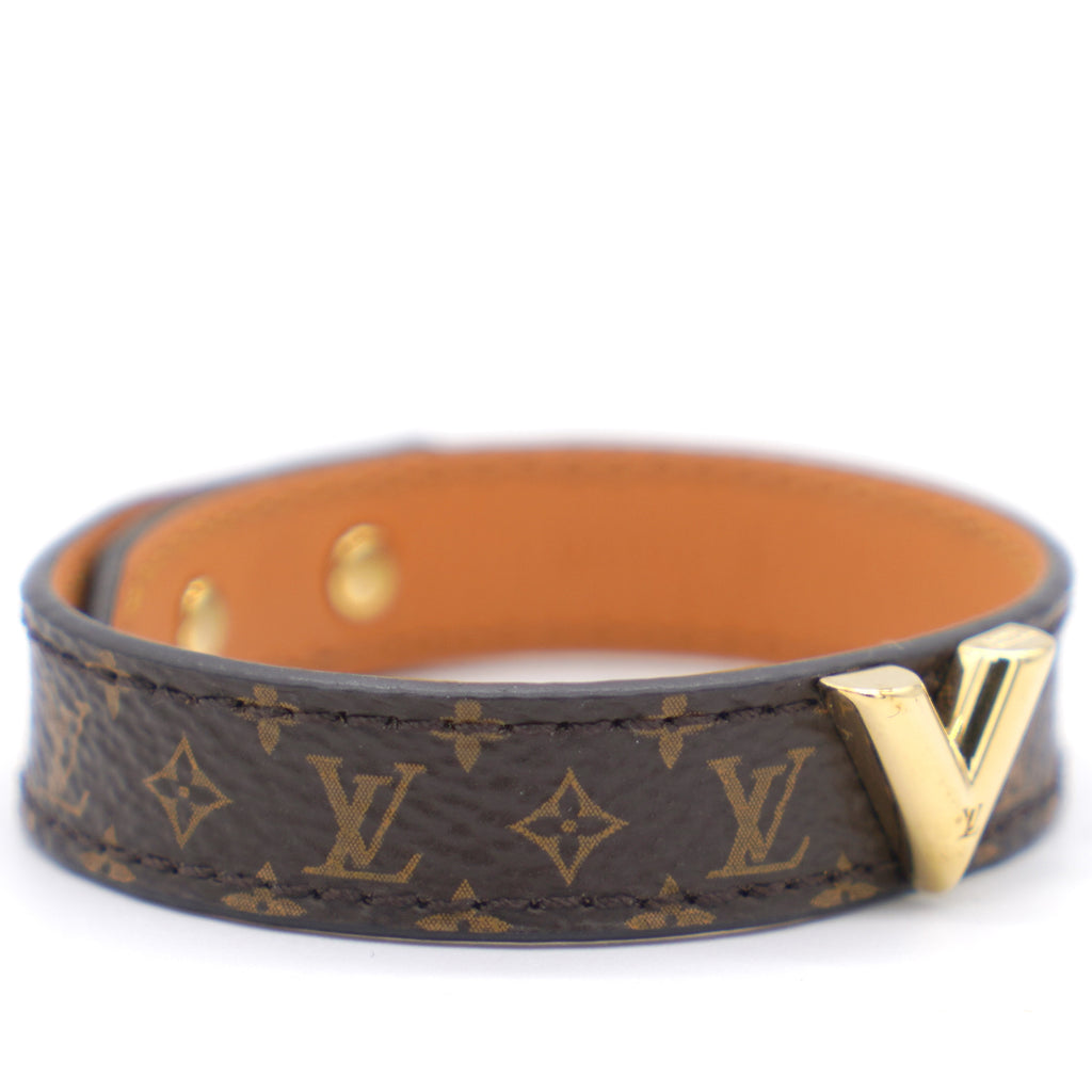 Shop Louis Vuitton 2022 SS Monogram chain bracelet (M00308, M00309