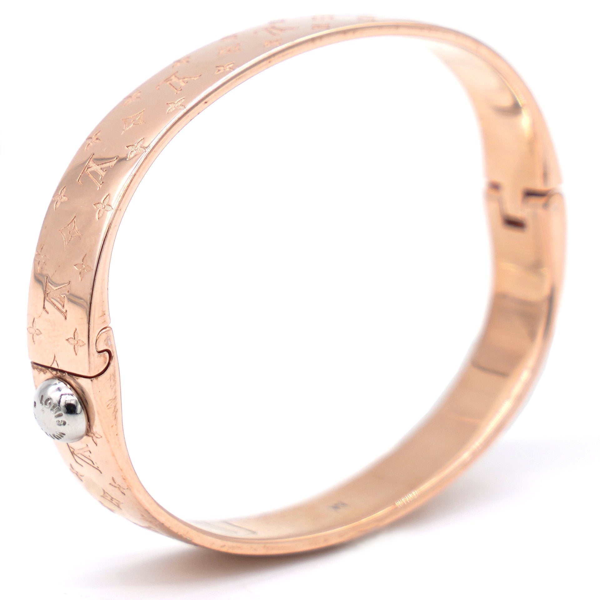 Shop Louis Vuitton Nanogram cuff (M00253, M00251, M00249) by