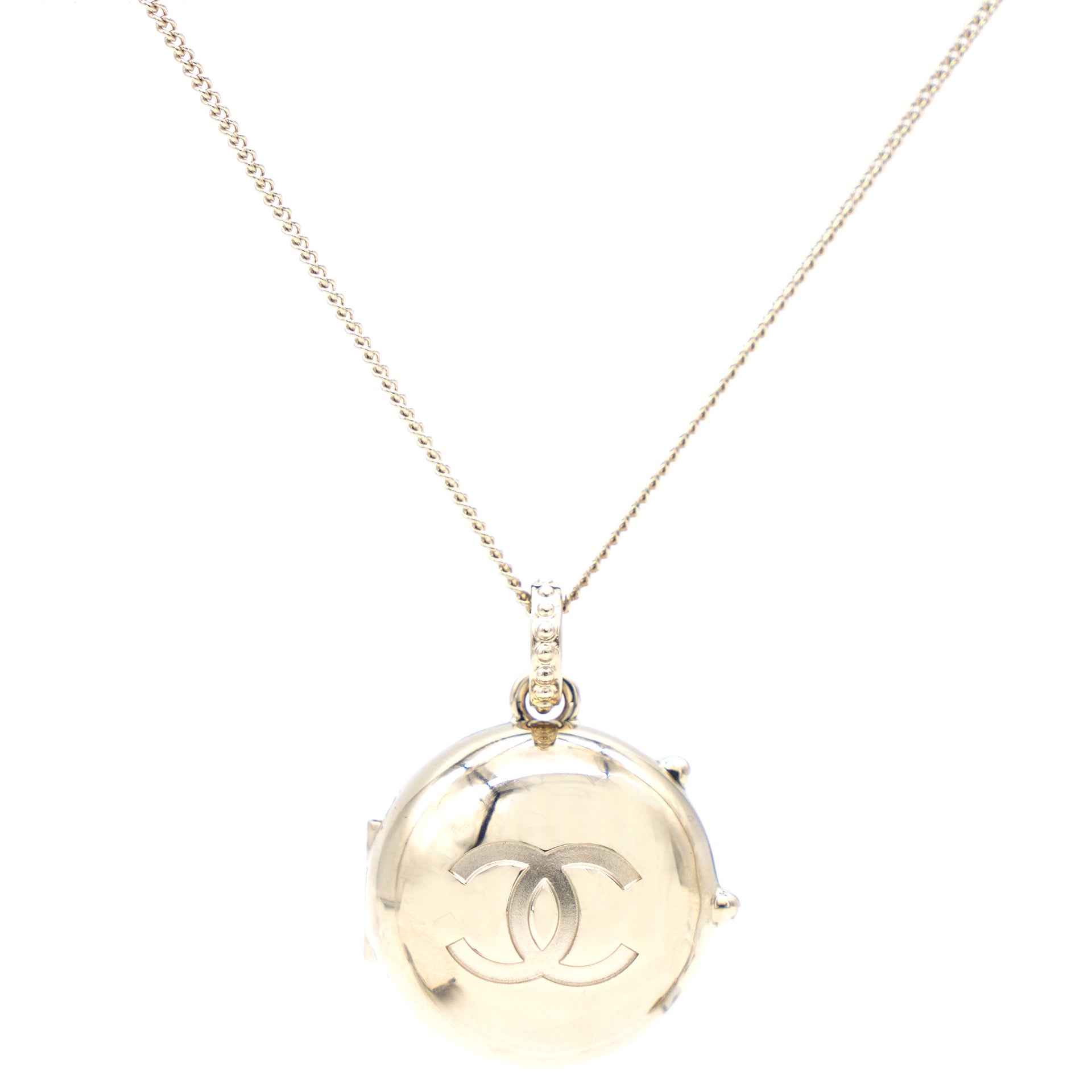 cc logo necklace