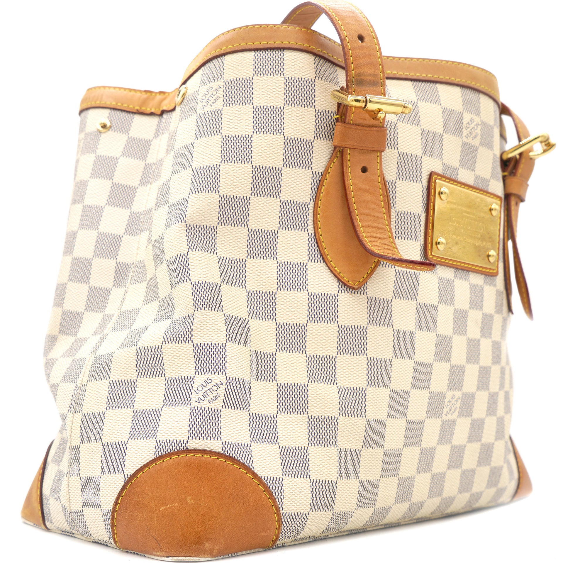 Louis Vuitton Brown Damier Ebene Coated Canvas And Pink Leather Santa Monica  Camera Bag Gold Hardware, 2019 Available For Immediate Sale At Sotheby's