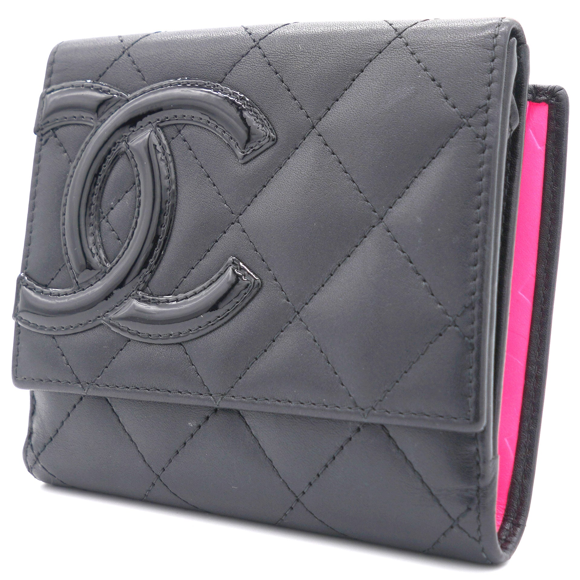 chanel black cambon wallet