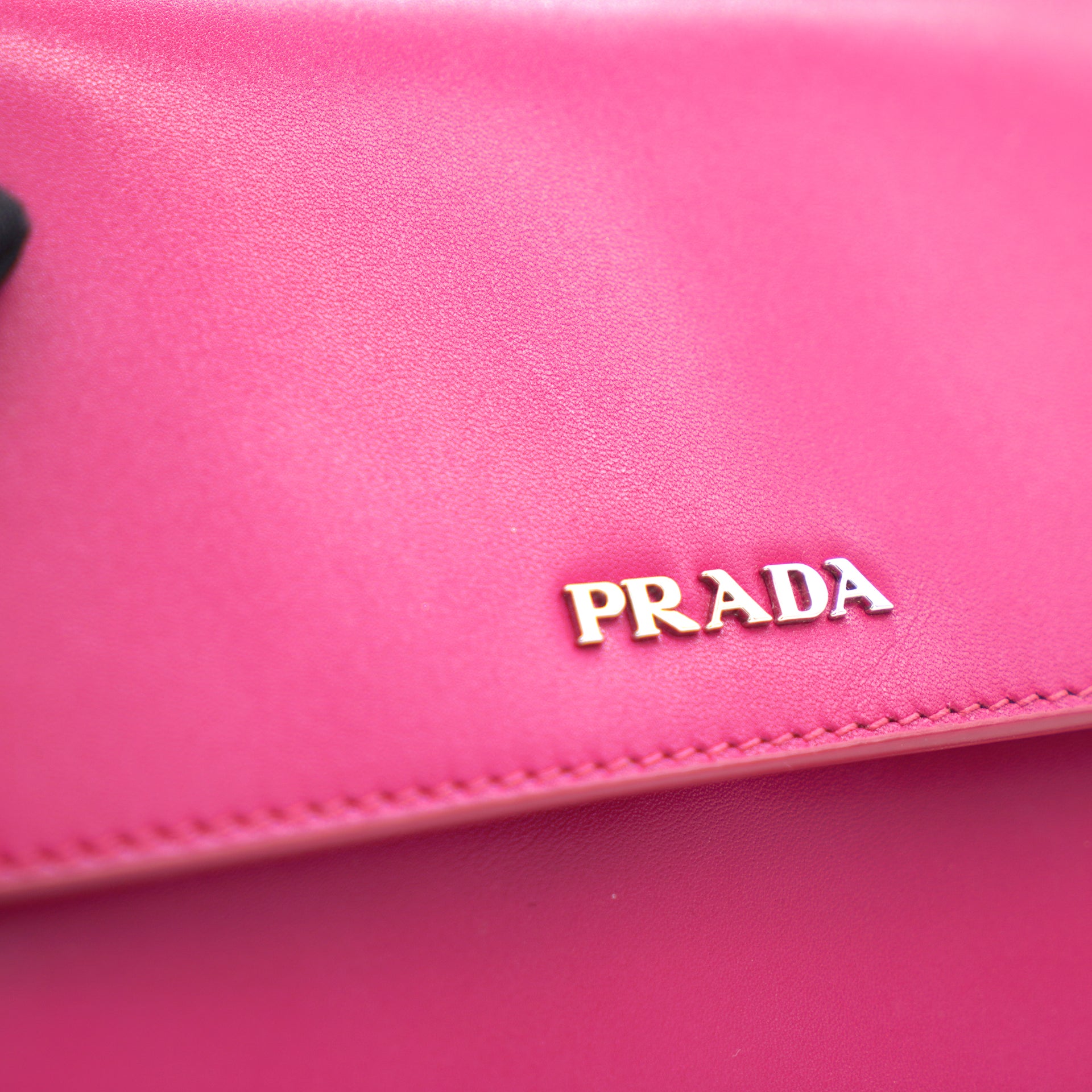 Prada Hot Pink Box Leather Crossbody Bag – STYLISHTOP