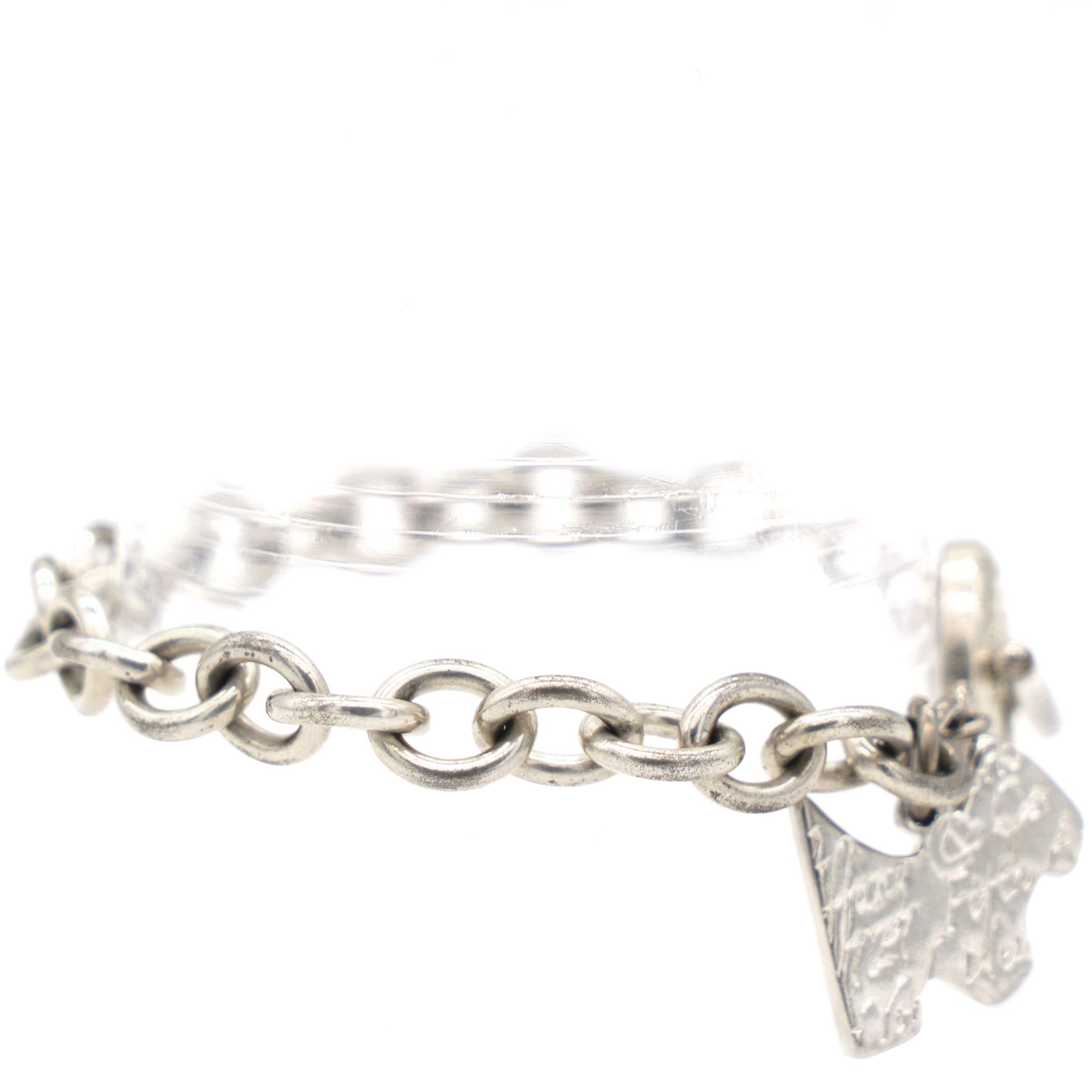 TIFFANY Sterling Silver Mini Return to Tiffany Multi Heart Tag Charm  Bracelet 1159865  FASHIONPHILE