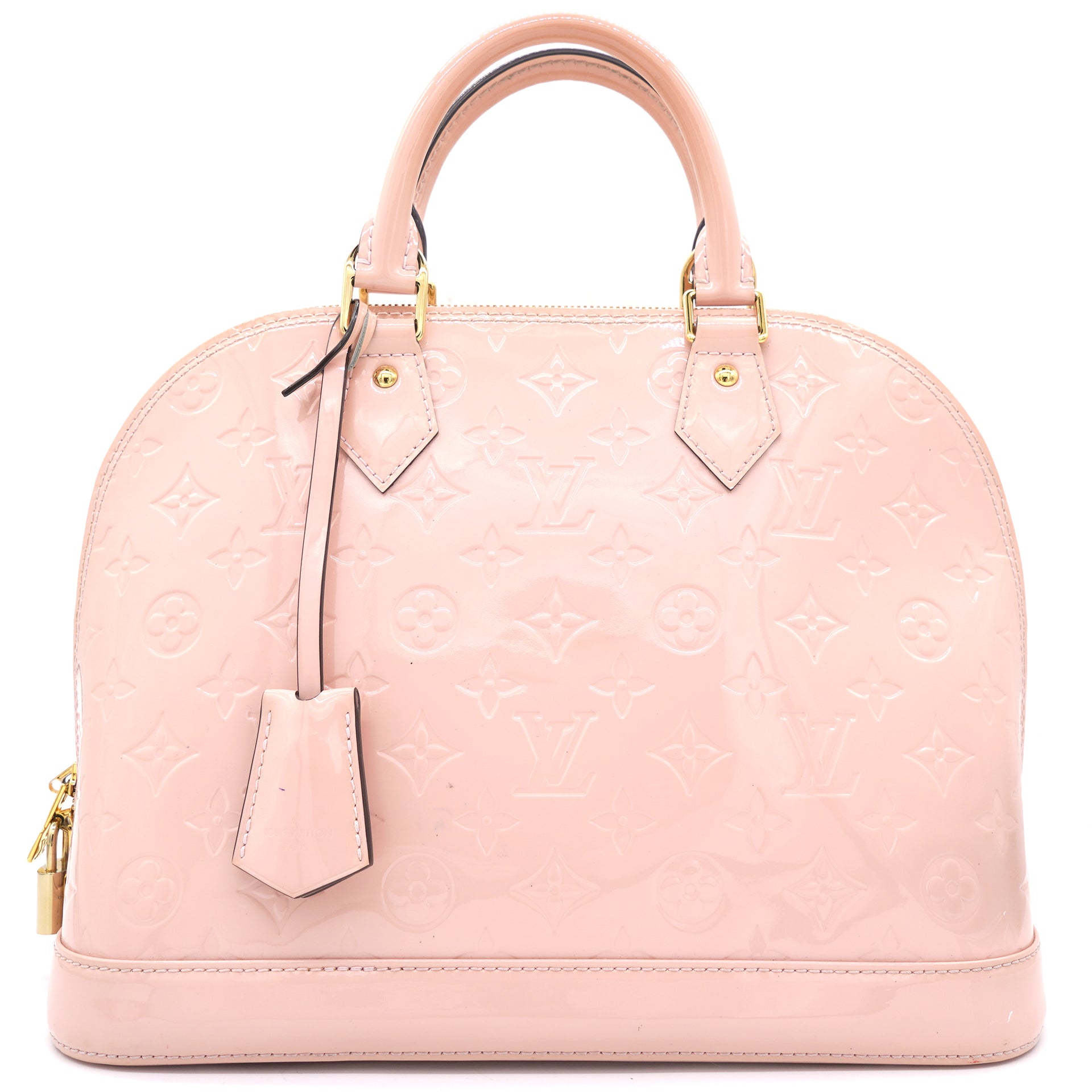 Túi Nữ Louis Vuitton Alma BB Epi Rose Ballerine Pink M41327  LUXITY