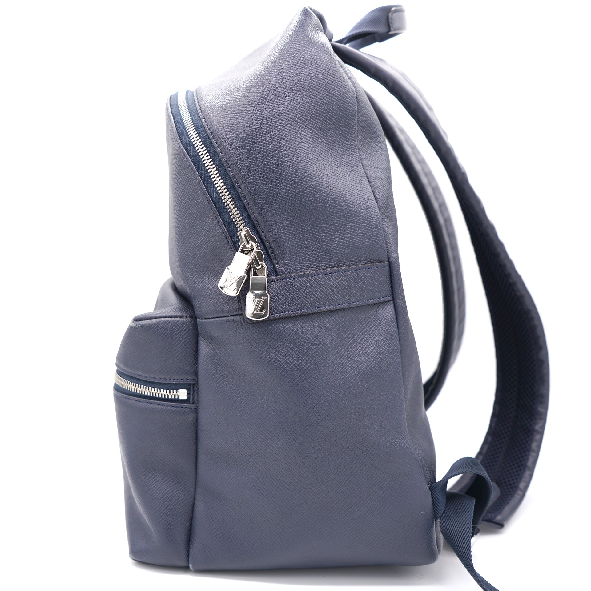 Louis Vuitton Taiga Discovery Backpack PM Navy Blue  STYLISHTOP