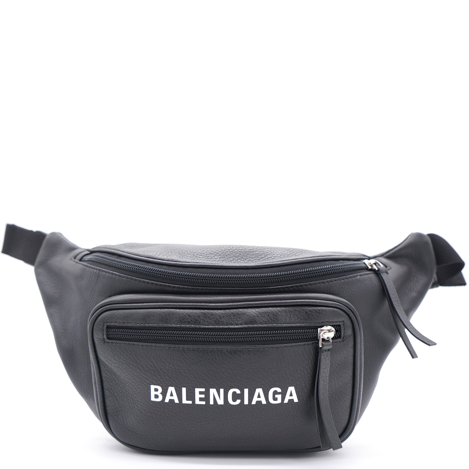 BALENCIAGA Waist bag  leather  BLK  total pattern  souvenir belt bag   565510 Blue ref449703  Joli Closet