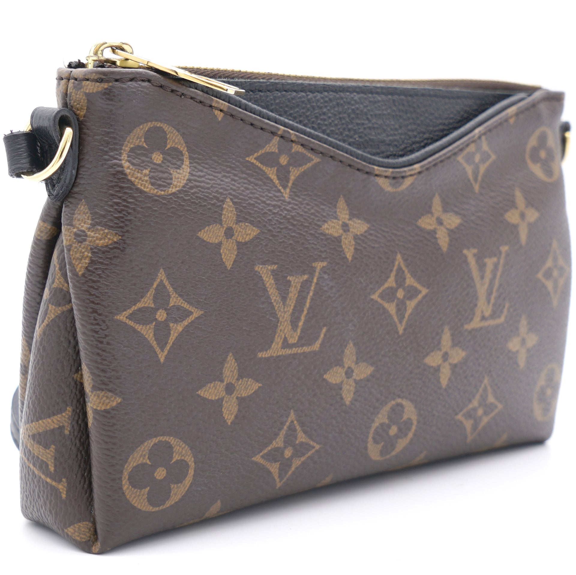 Louis Vuitton Black Damier Canvas Clapton Crossbody Bag  Yoogis Closet