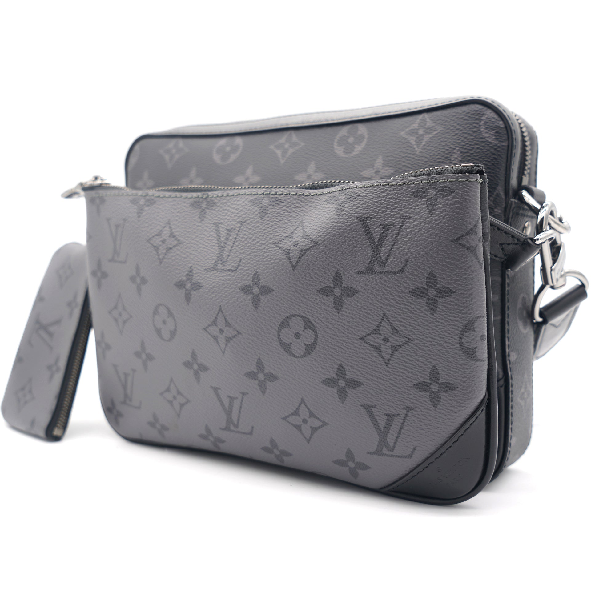 FAKE VS REAL  MENS LOUIS VUITTON TRIO MESSENGER BAG  SIDE BY SIDE  COMPARISON  YouTube