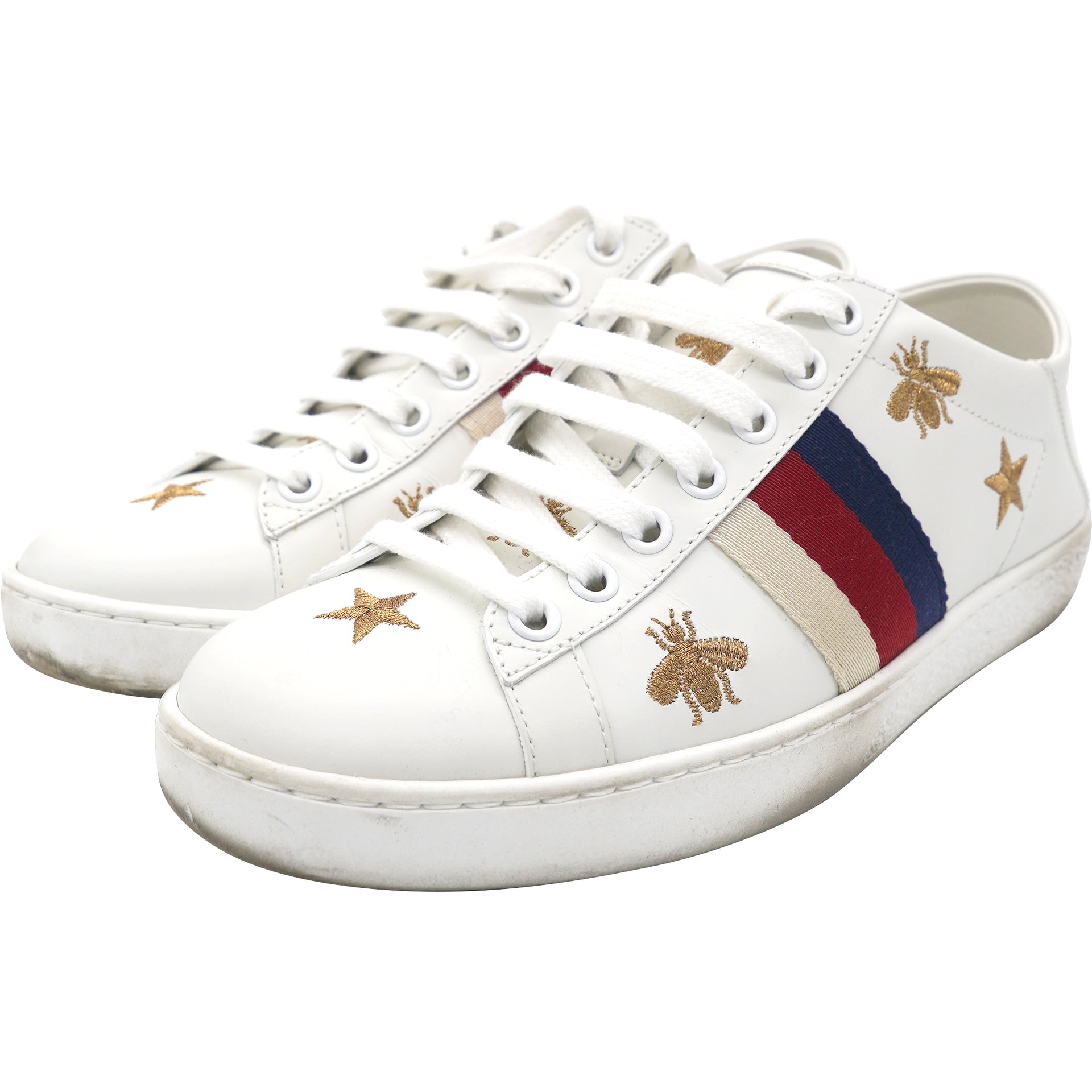 Gucci Women's Ace sneaker with bees and stars 36 – STYLISHTOP