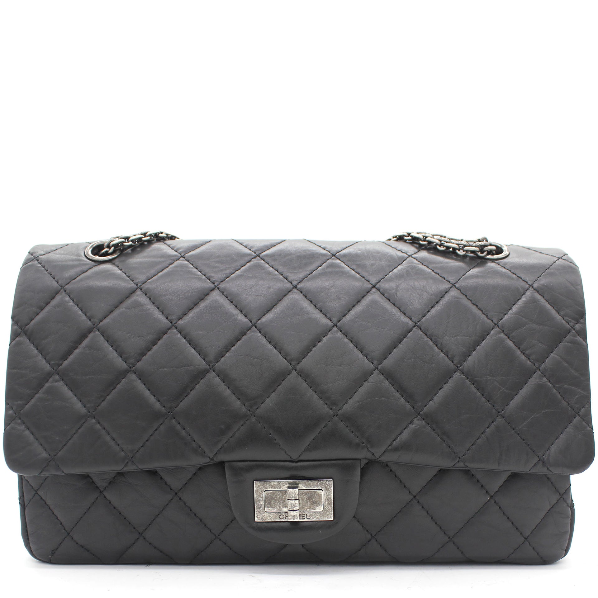 Chanel Red Quilted Caviar Reissue 255 227 Double Flap Bag  eBay