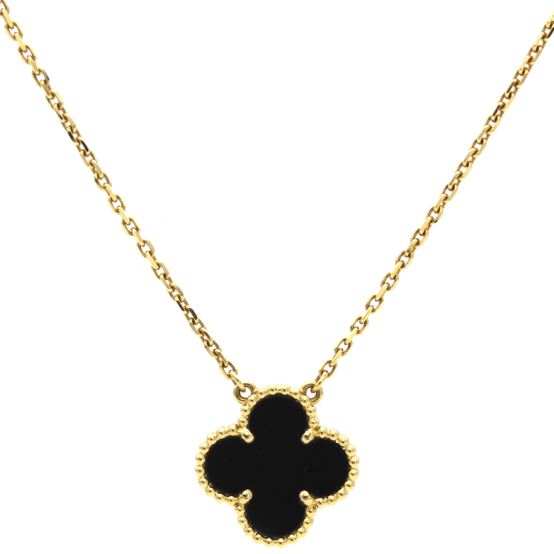 alhambra necklace black