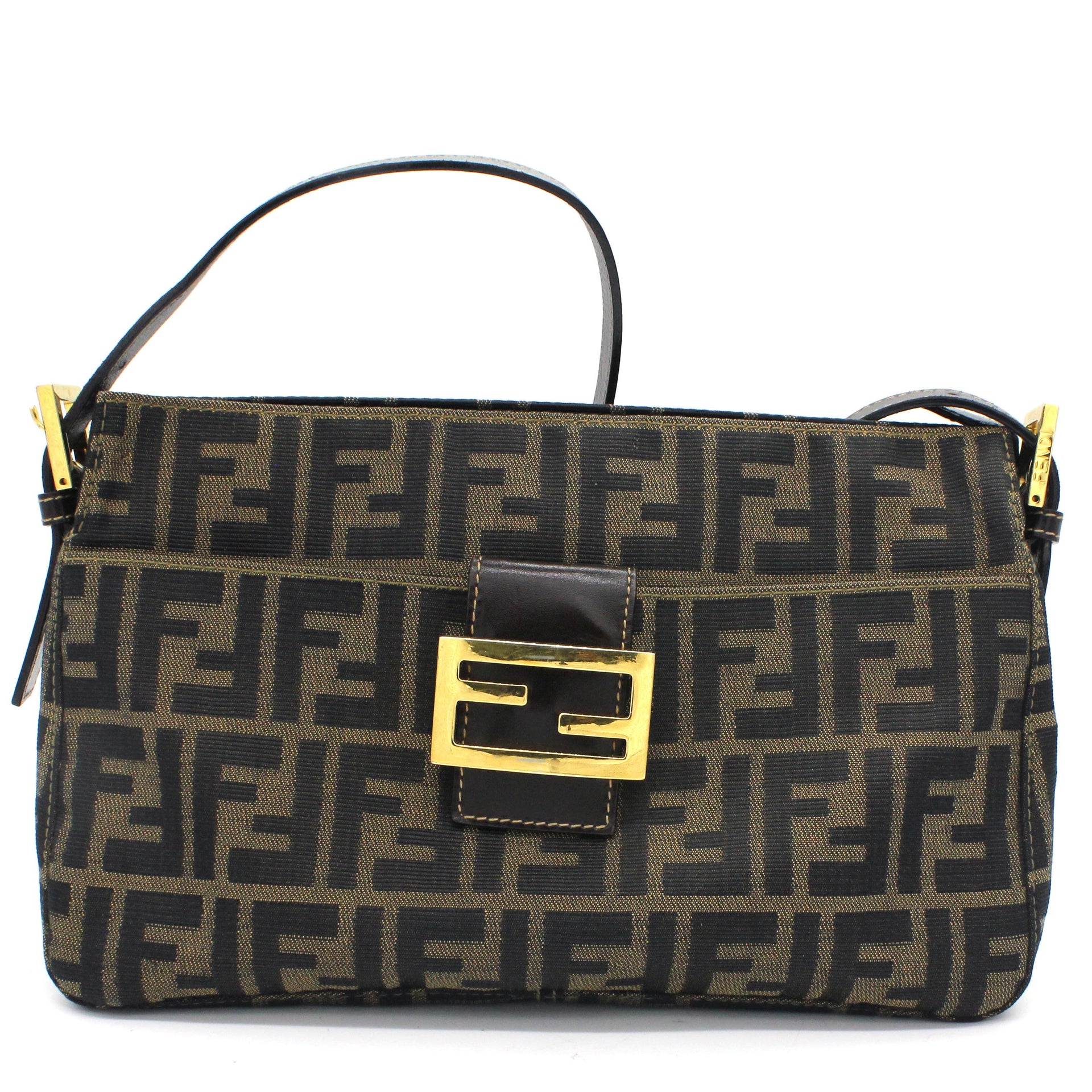 fendi logo baguette