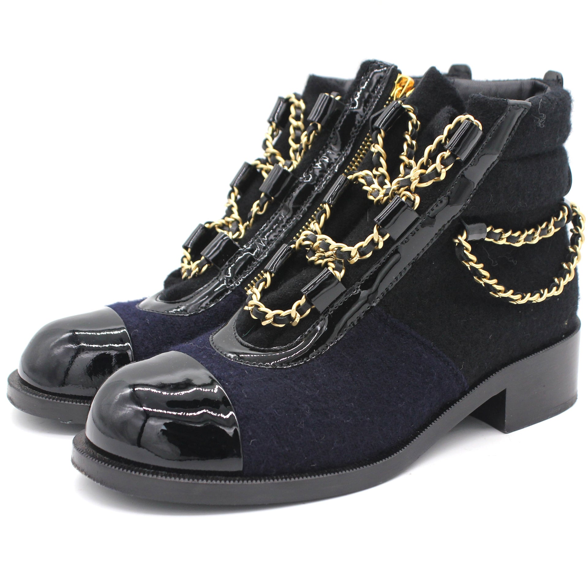 Chanel Paris Salzburg Charm Ankle Boots – STYLISHTOP