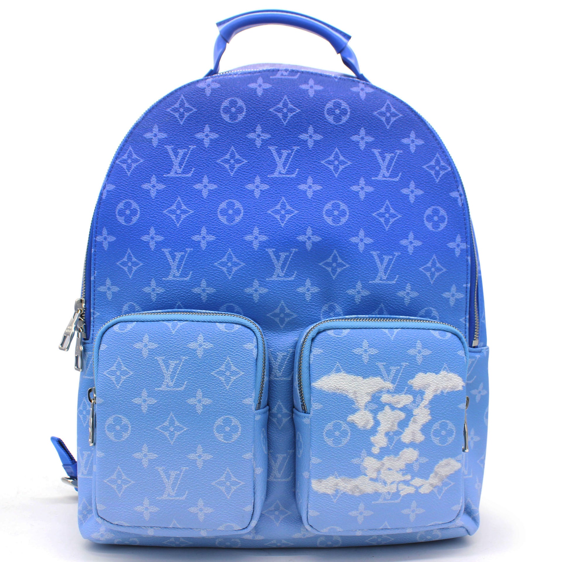 Louis Vuitton Backpack Multipockets Clouds Monogram Blue  STYLISHTOP