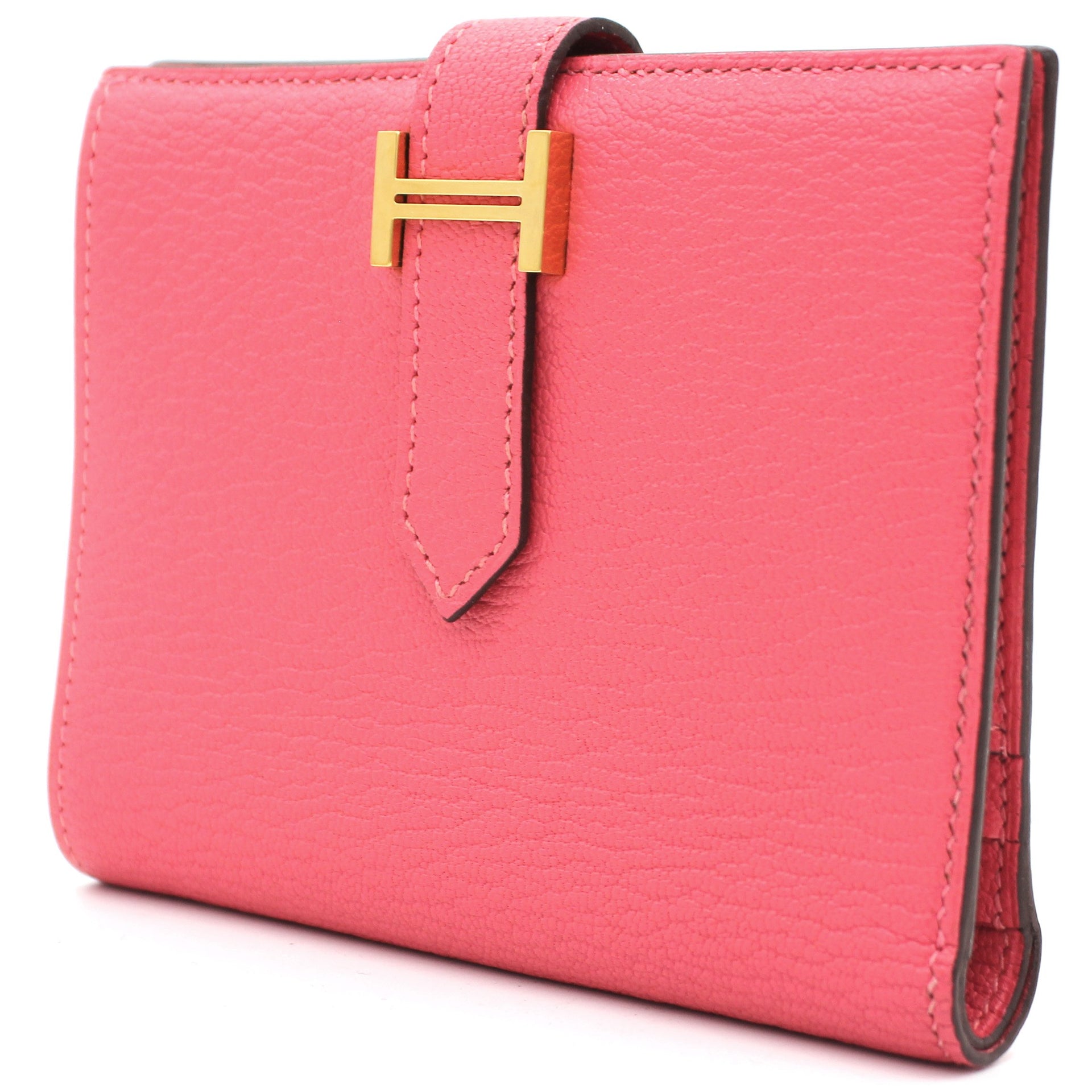 hermes wallet pink