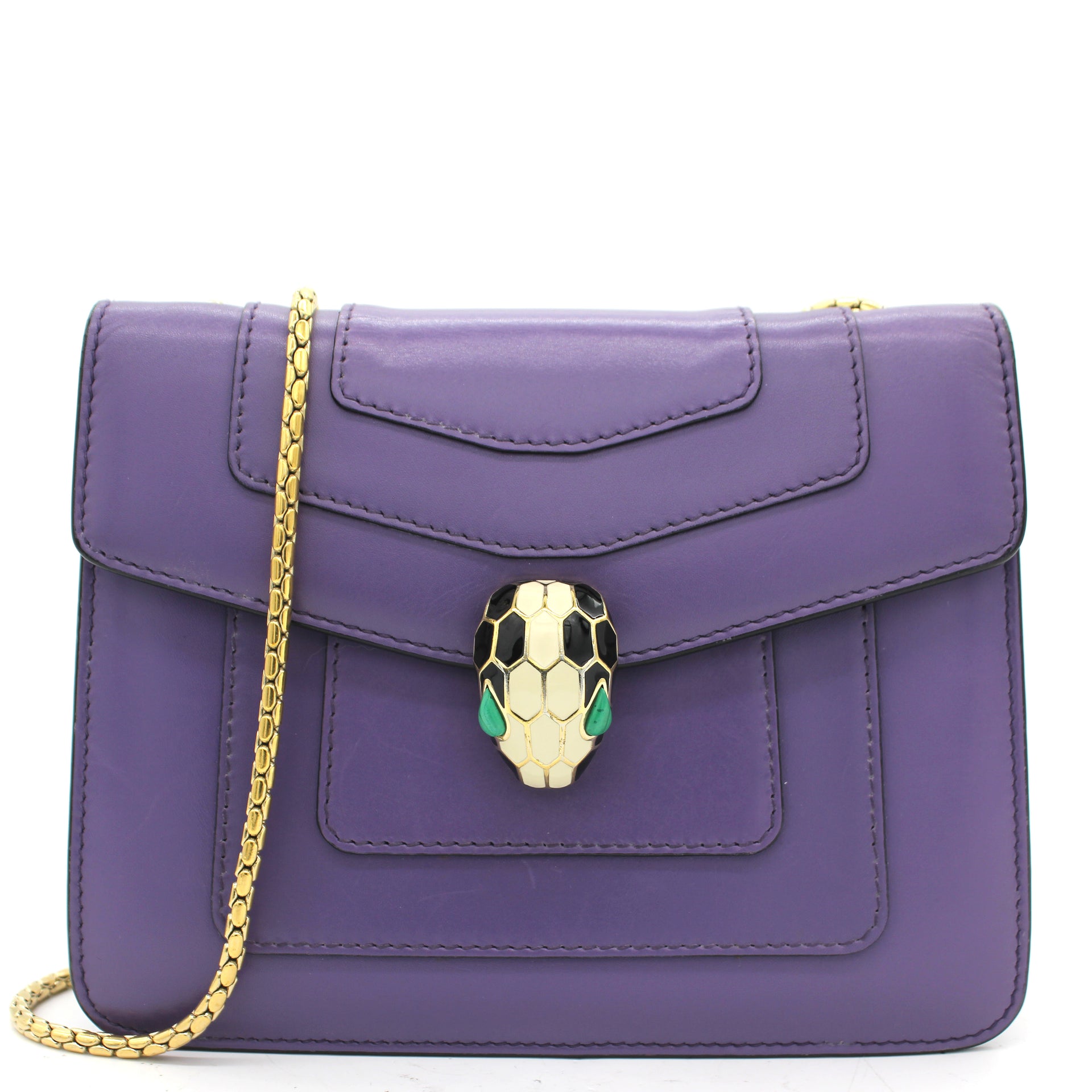 Bvlgari Serpenti Forever Crossbody Bag Purple – STYLISHTOP