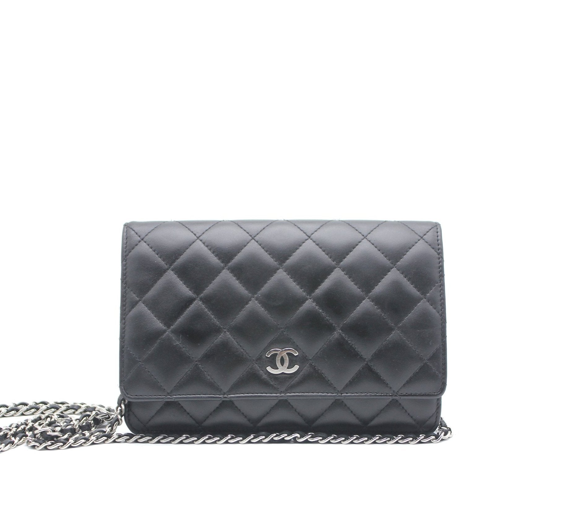 quilted chanel wallet