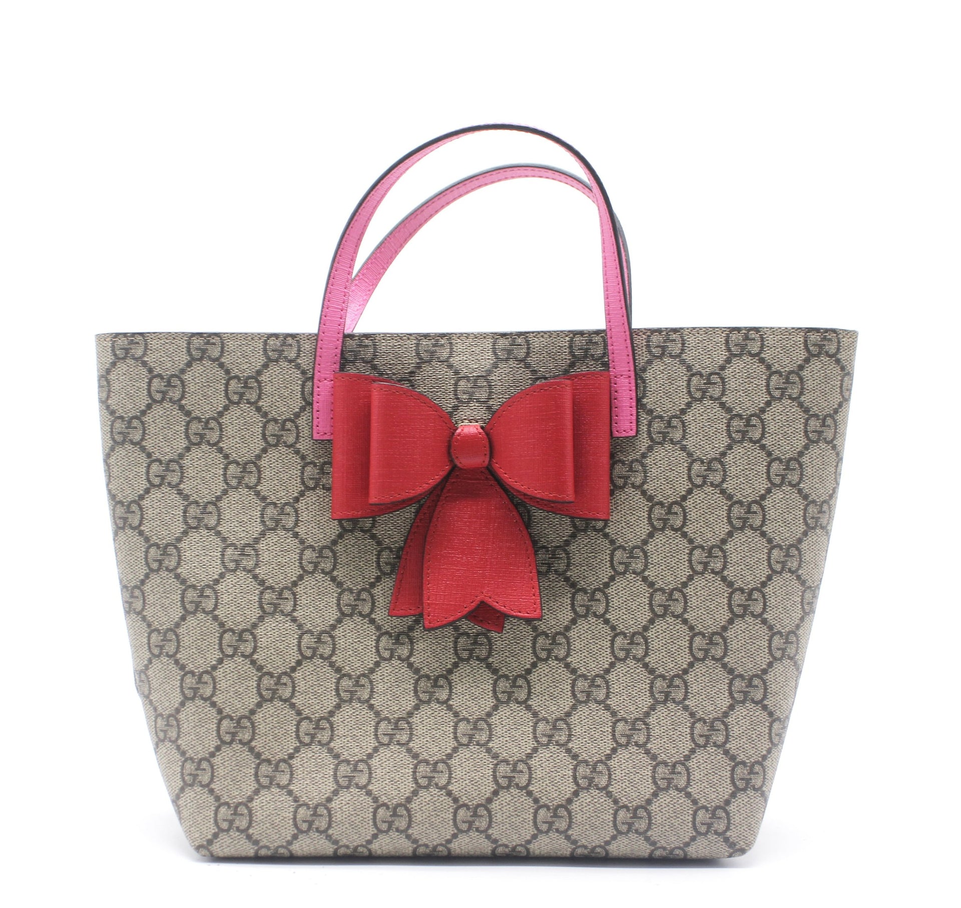 children's gg supreme bow tote