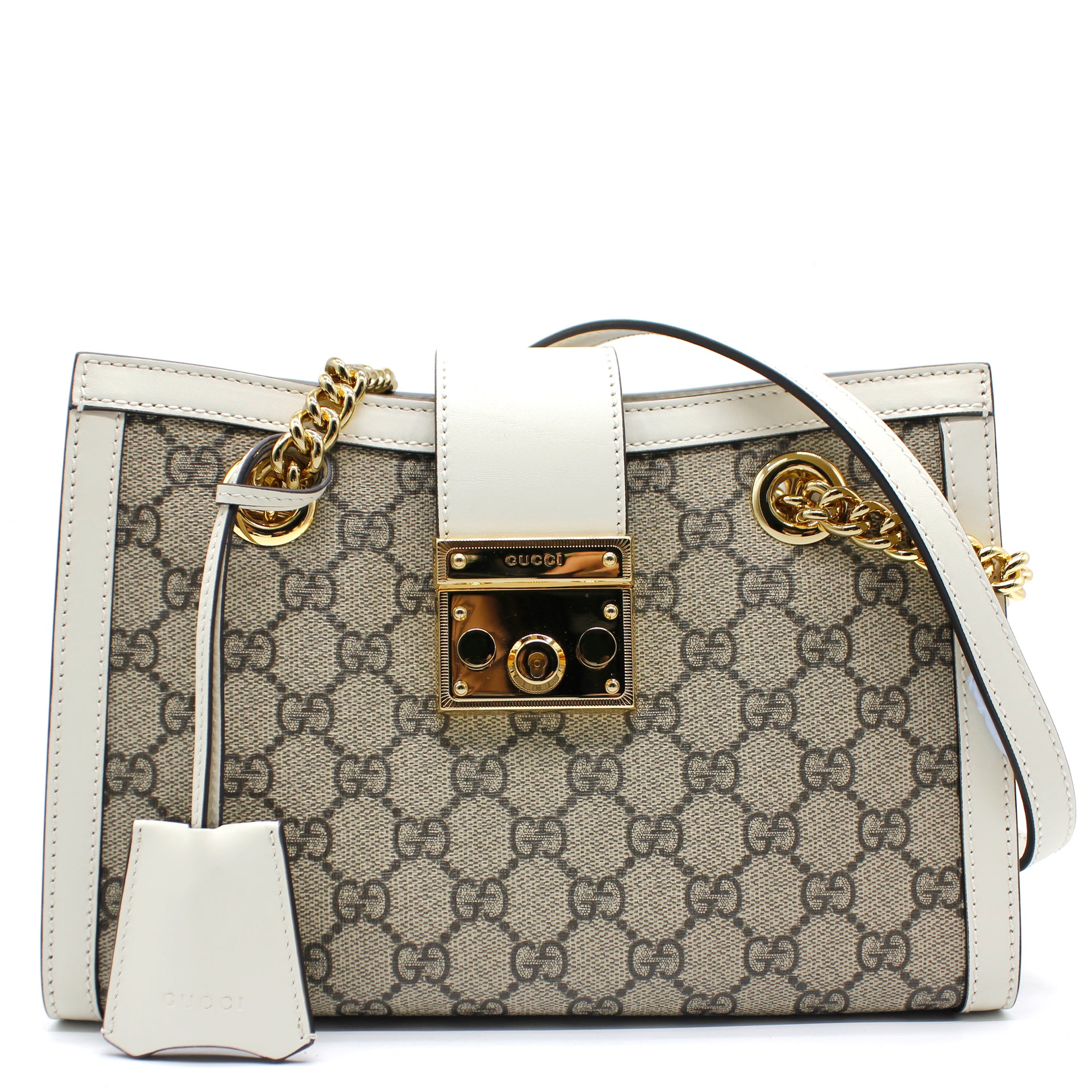 padlock large gg shoulder bag