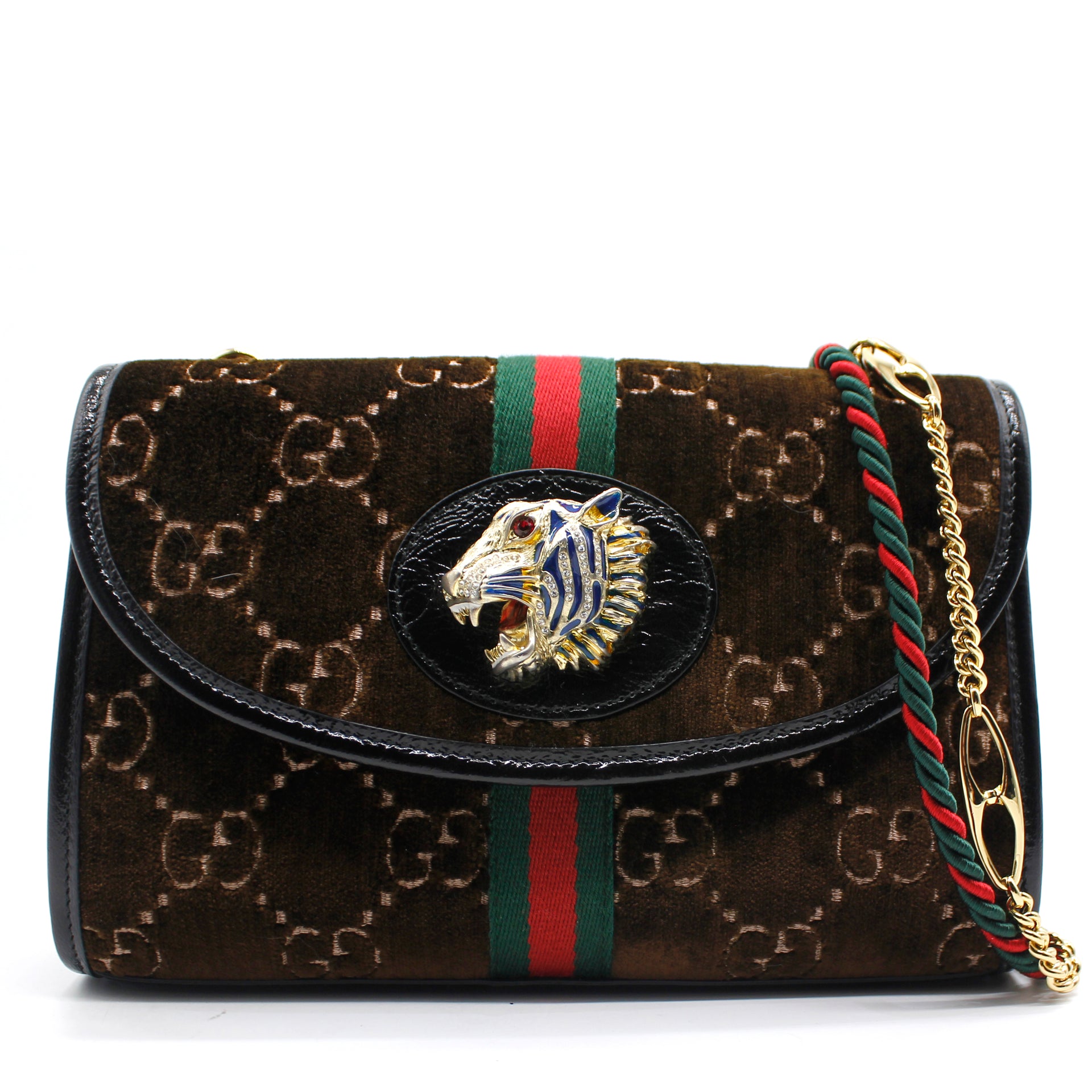 Gucci Rajah GG monogram velvet cross-body bag – STYLISHTOP