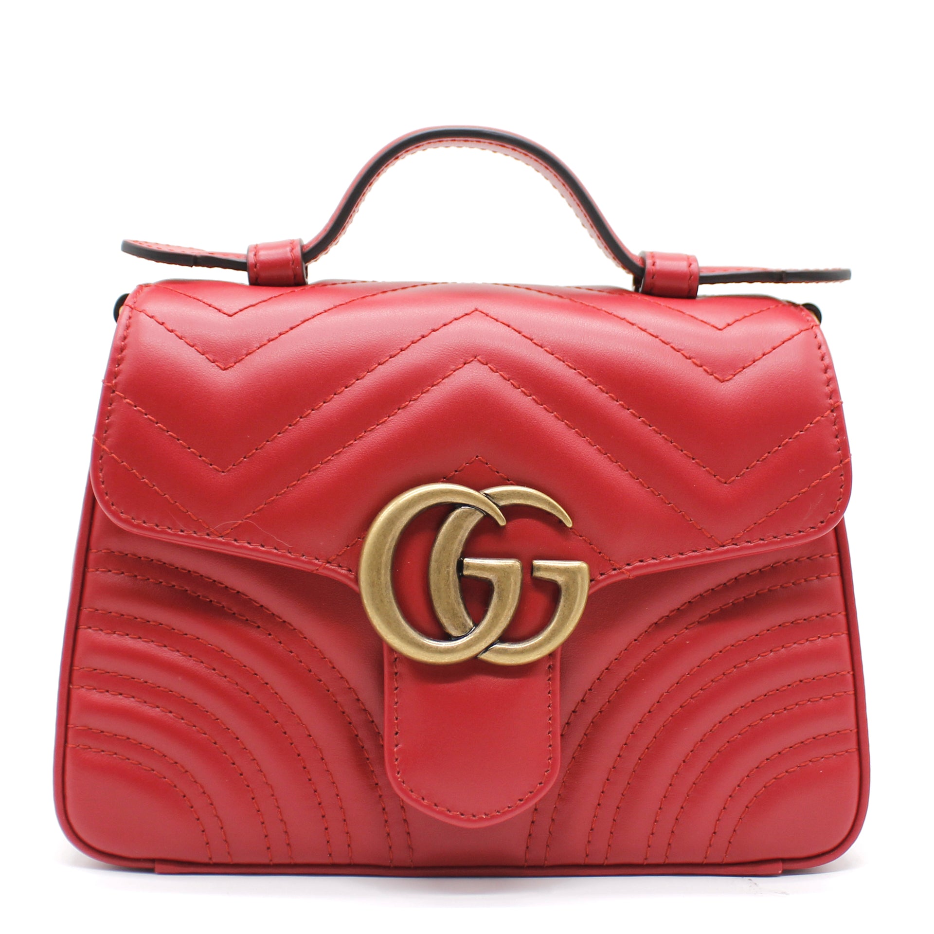 Gucci GG Marmont mini top handle bag – STYLISHTOP