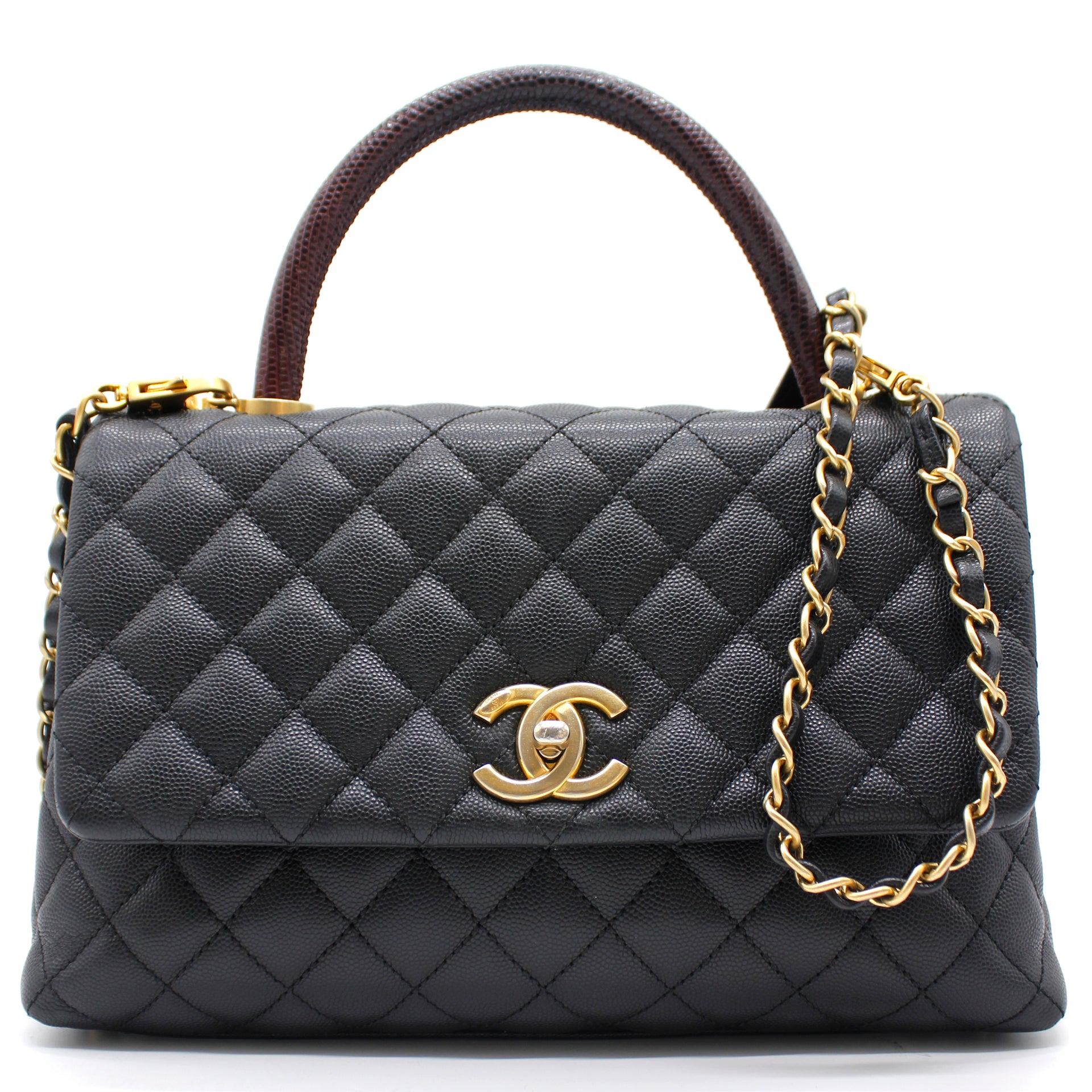 Túi Xách Chanel Mini Flap Bag With Top Handle   Shop giày Swagger