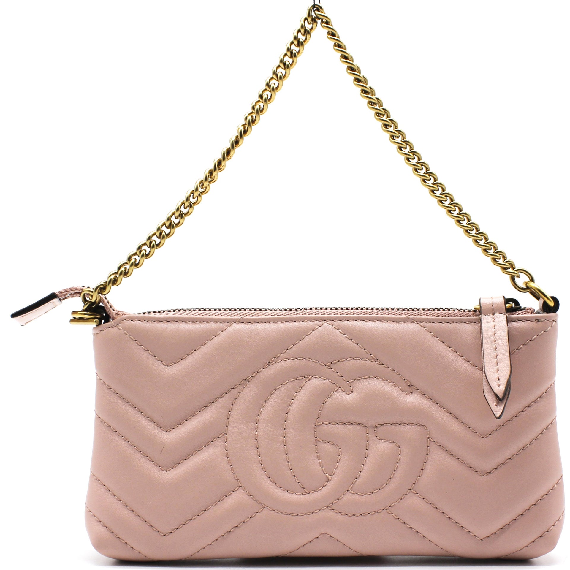 pink gucci chain bag