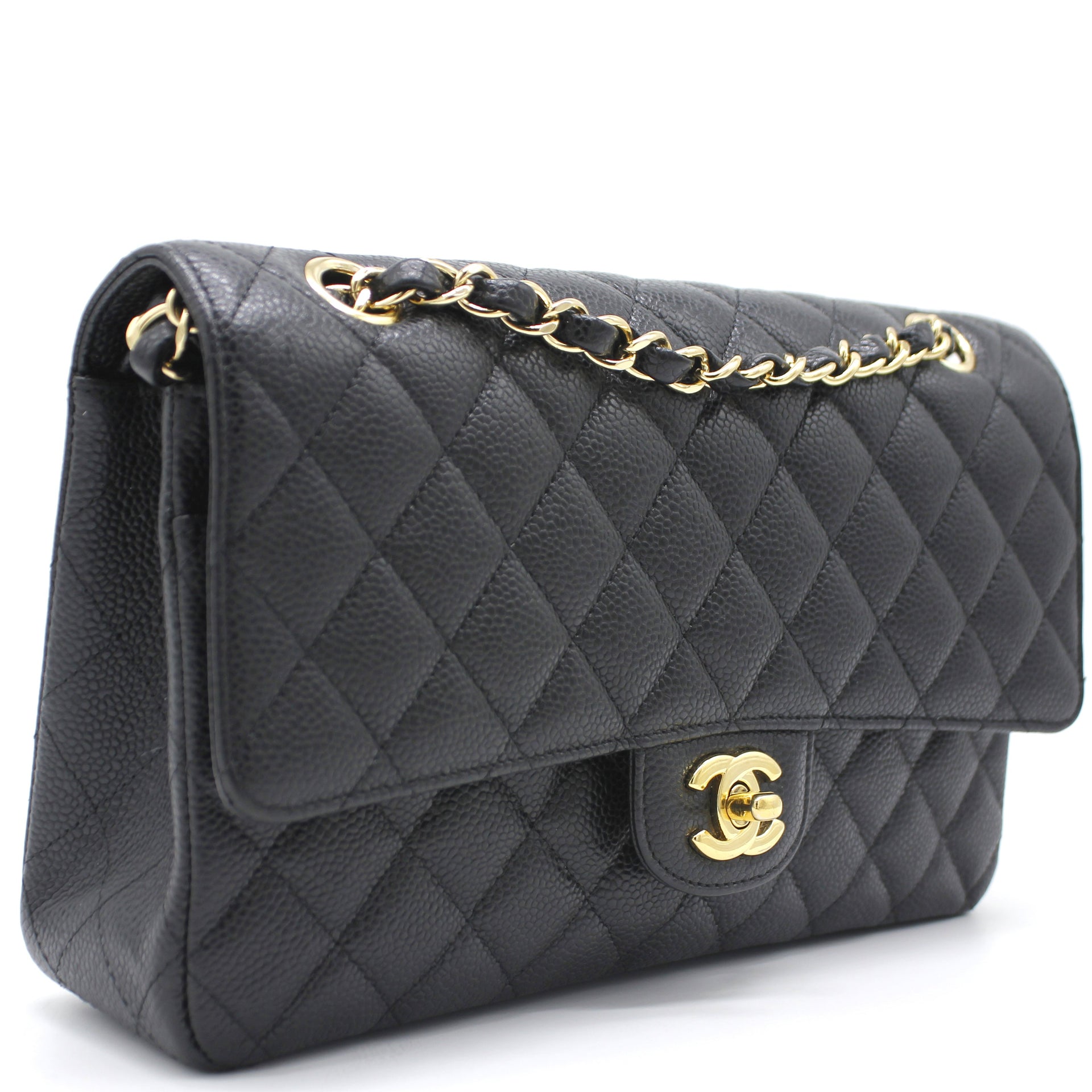 Chanel Coquelicot Caviar Leather Large Classic Flap Bag  Labellov  Buy  and Sell Authentic Luxury