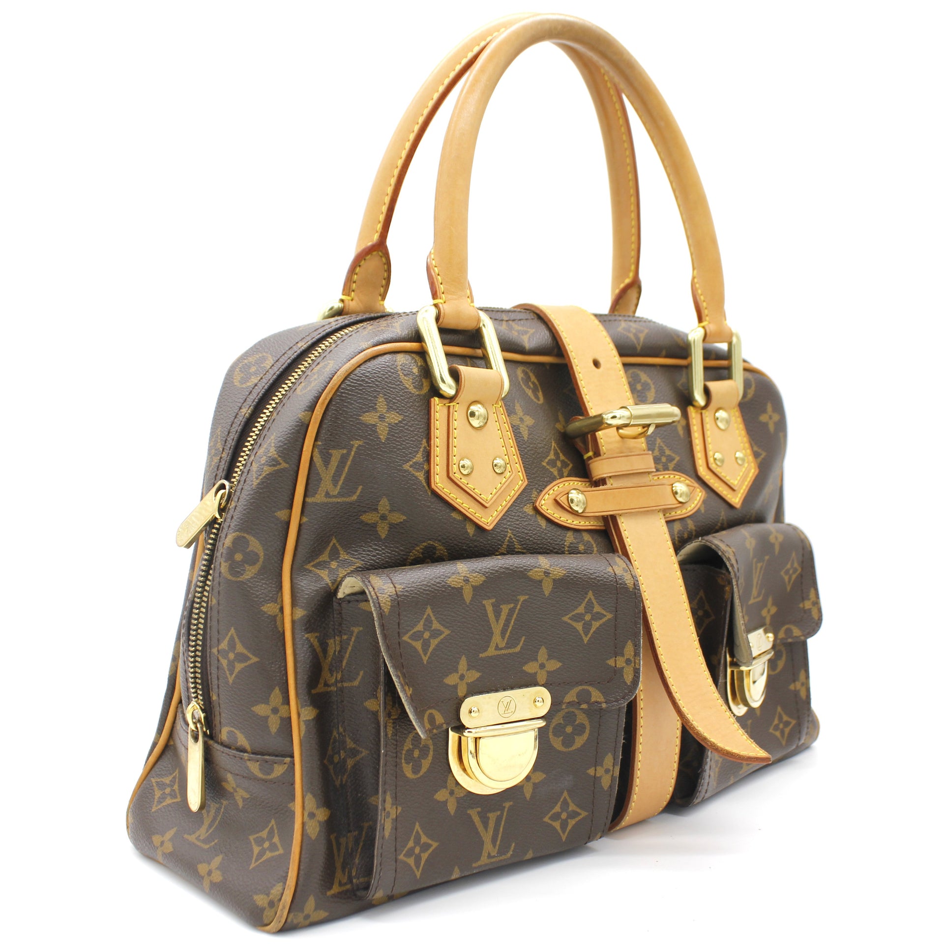 Louis Vuitton Monogram Coated Canvas Manhattan GM Shoulder Bag