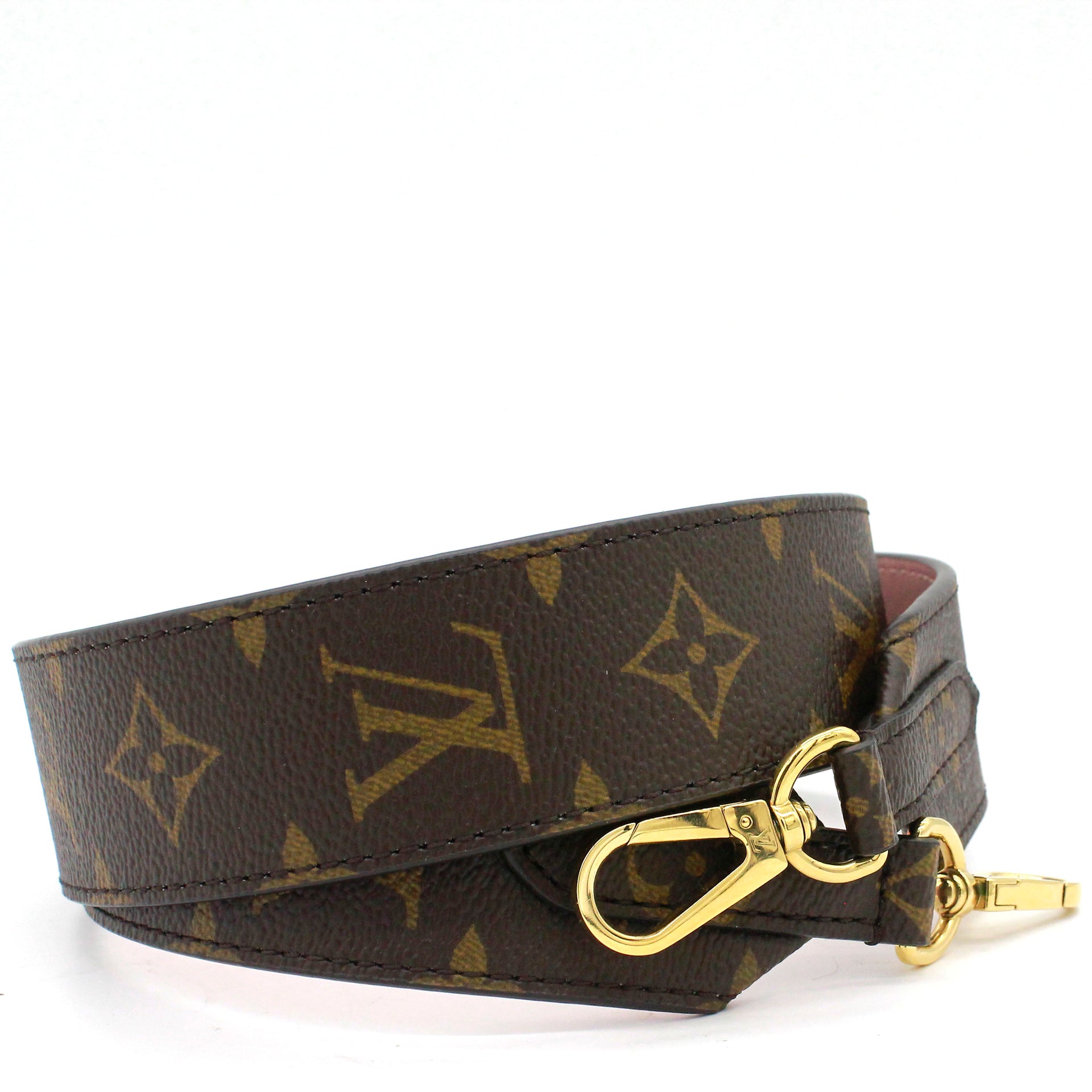 Louis Vuitton Monogram Bandoulière Shoulder Strap  Brown Bag Accessories  Accessories  LOU229240  The RealReal