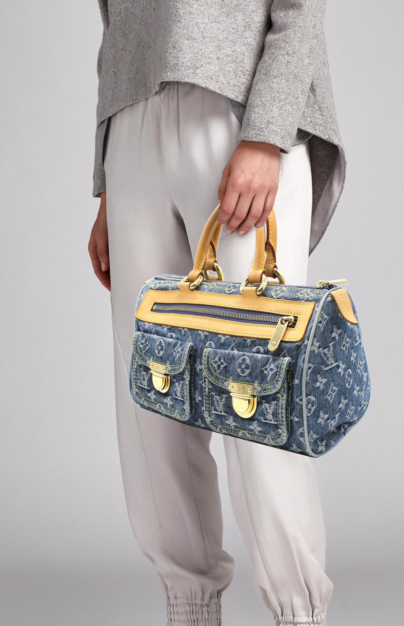 Louis Vuitton Denim Neo Speedy Bag – STYLISHTOP