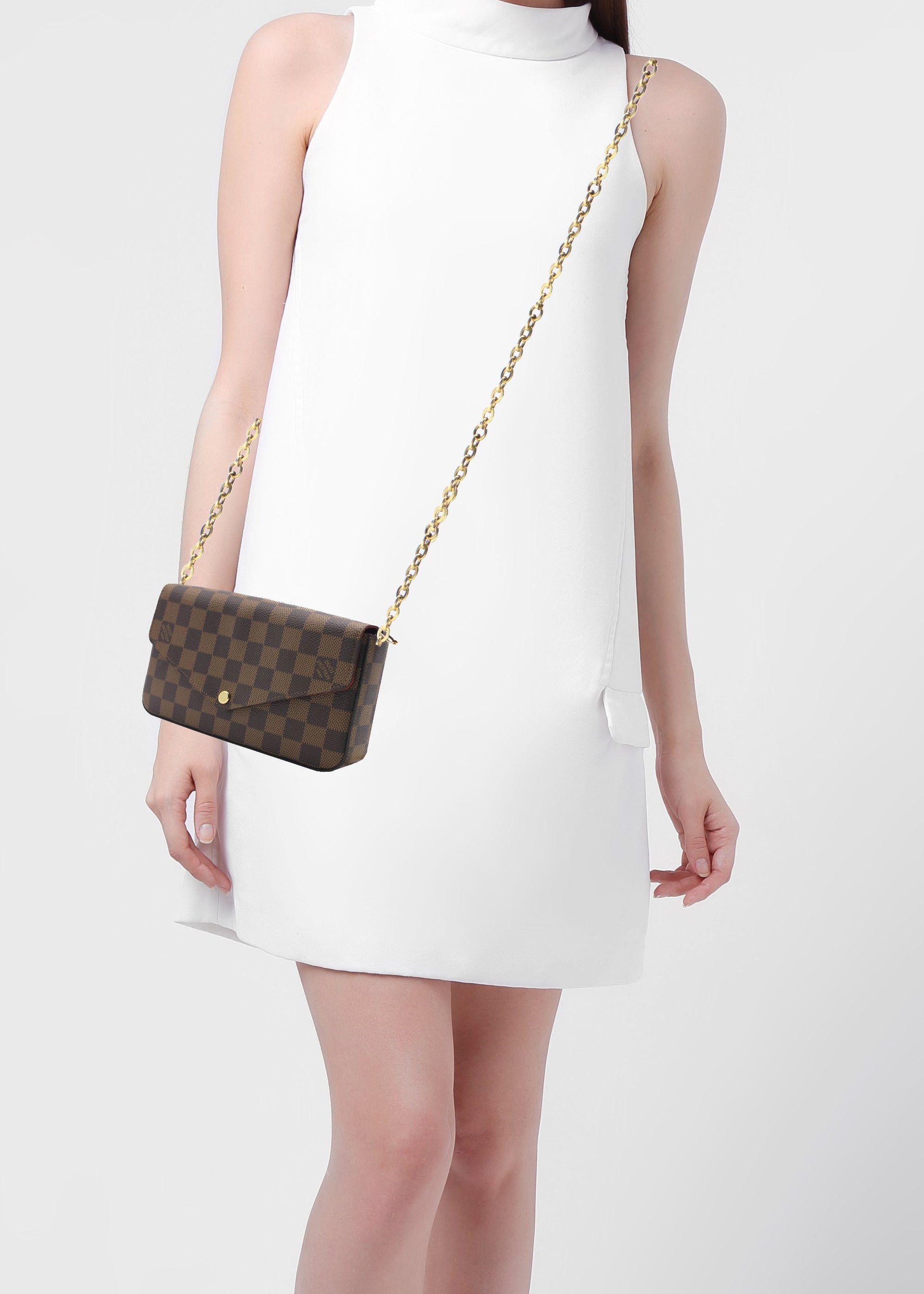 Louis Vuitton Pochette Felicie Outfit