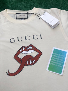 gucci lips tshirt