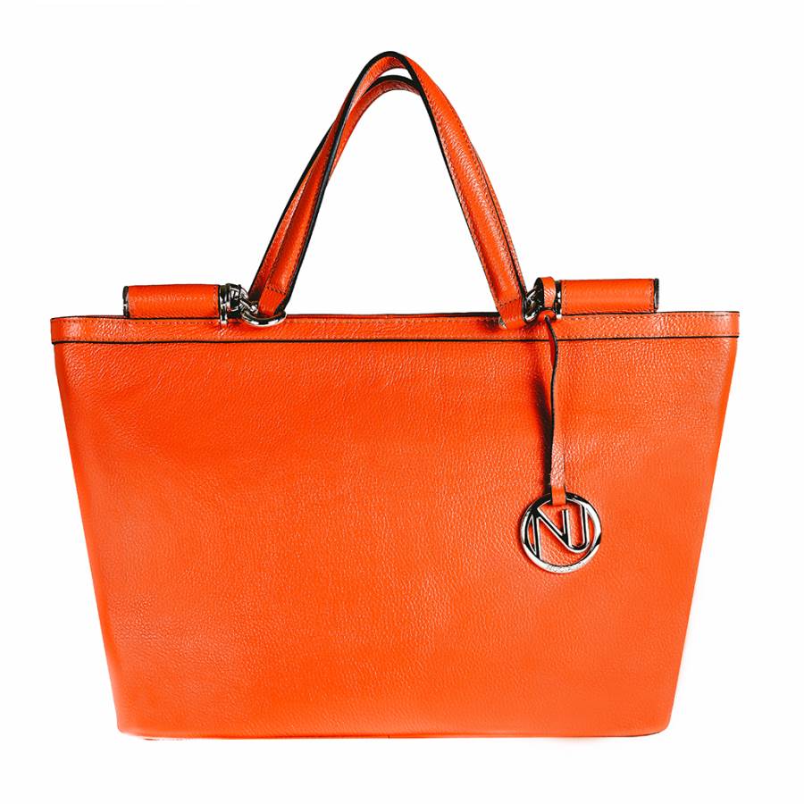 orange handbags