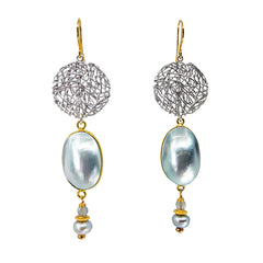 N°912 The Benign Pearl Thief Statement Earrings
