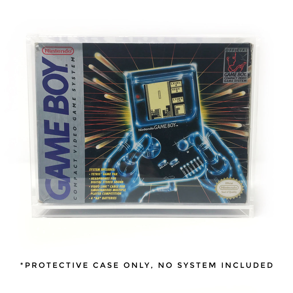 Gameboy Tetris (Black/Blue) - System Box - Acrylic - 4mm – Video Game Box  Defender